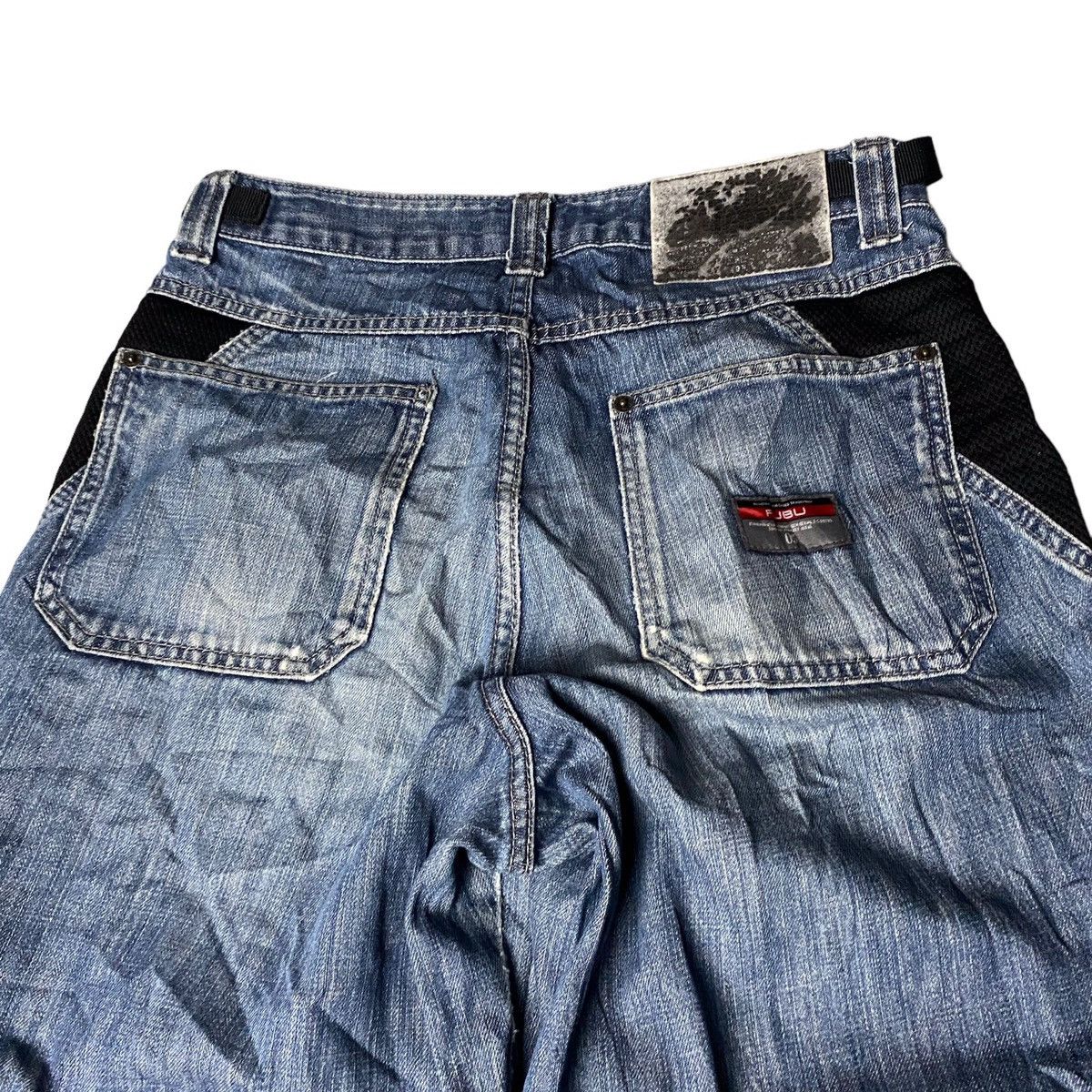 Hysteric Glamour Fubu Collection - Flared Double Knee Straight Cut Jeans Lgb Size US 34 / EU 50 - 12 Thumbnail