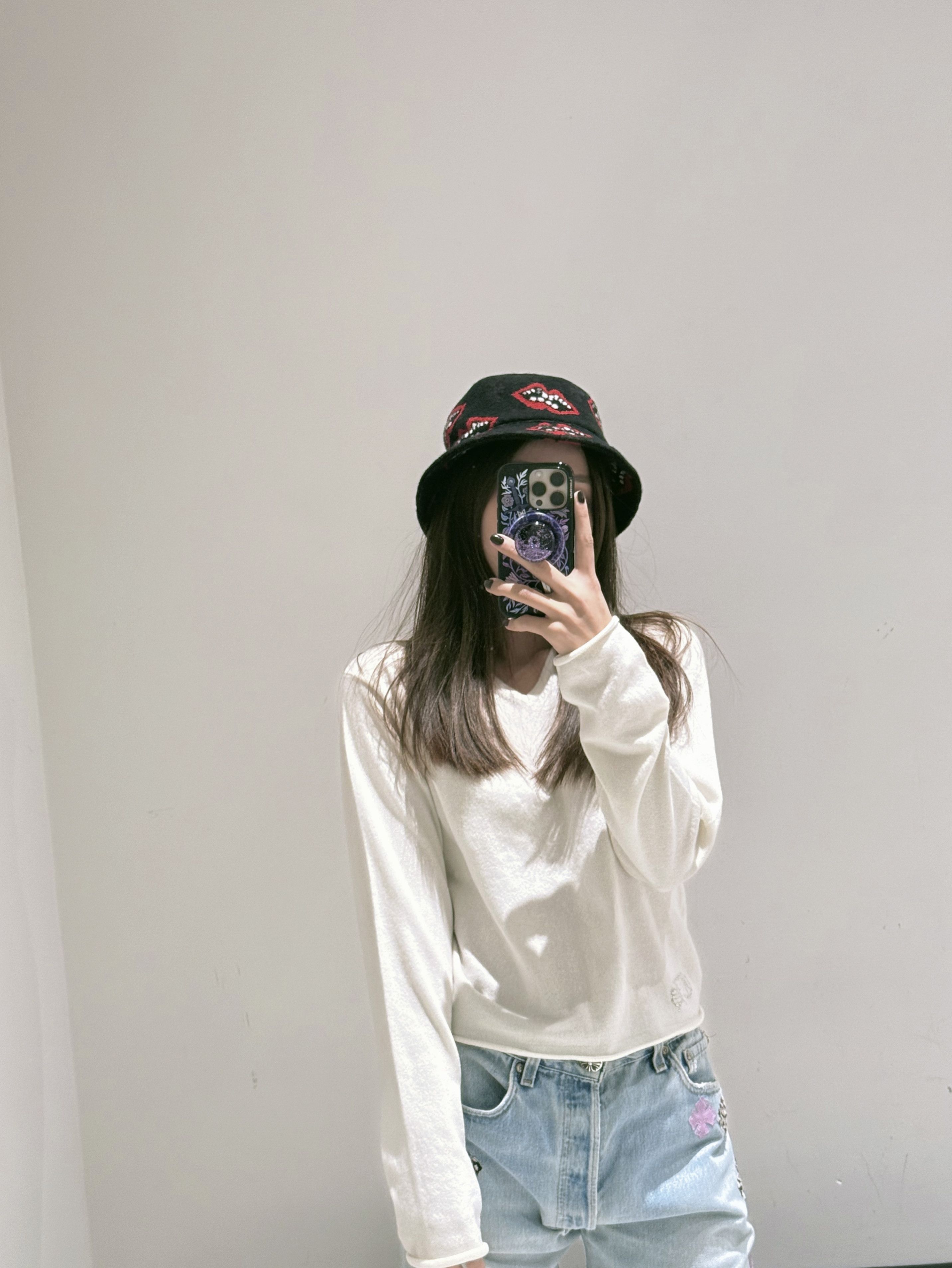 Chrome Hearts Chrome Hearts Matty Boy Chomper Cashmere Bucket Hat Size ONE SIZE - 13 Thumbnail