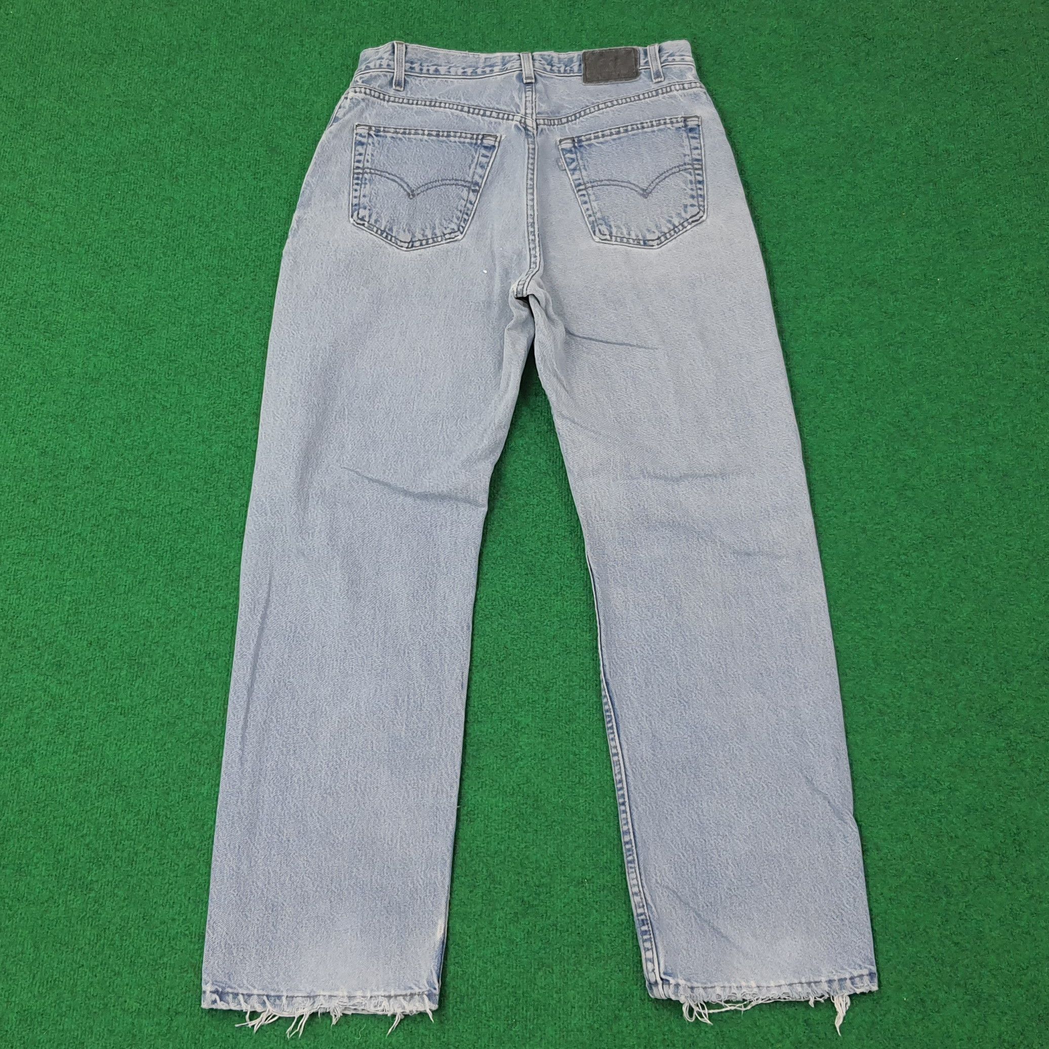 Levi's Vintage Levi's Silver Tab Straight Fit Jeans C244N23 Size US 33 - 3 Thumbnail