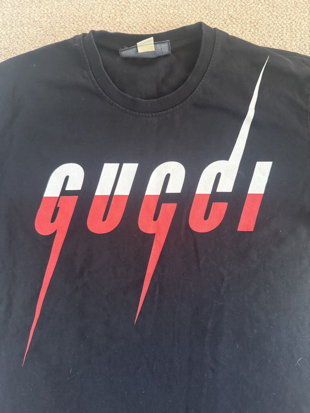 Gucci Gucci two tone logo shirt Size US S / EU 44-46 / 1 - 4 Thumbnail