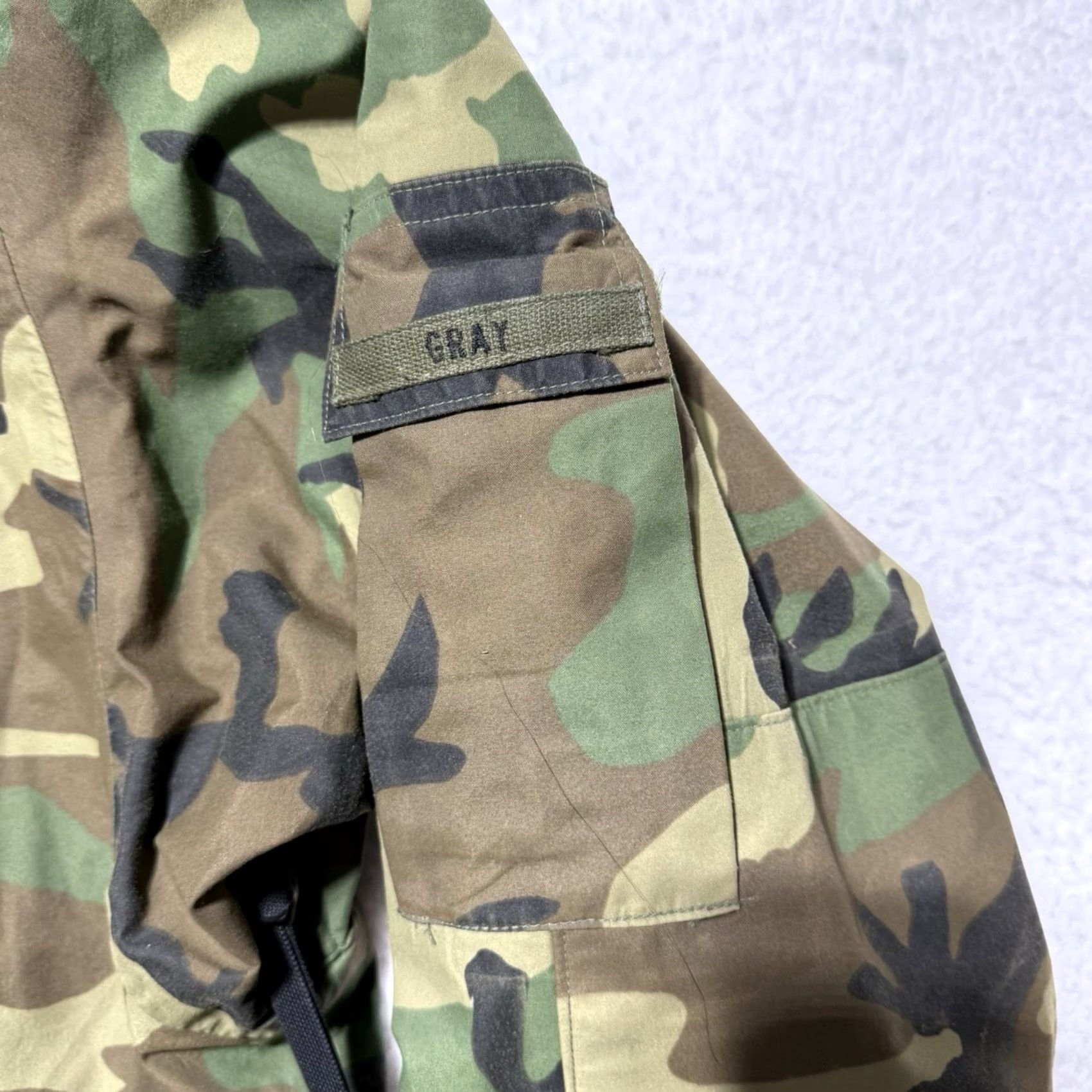Vintage VINTAGE US Army Parka Jacket Men Hooded Camouflage Green Long Regular Size M Fall Winter Casual Size US M / EU 48-50 / 2 - 3 Thumbnail