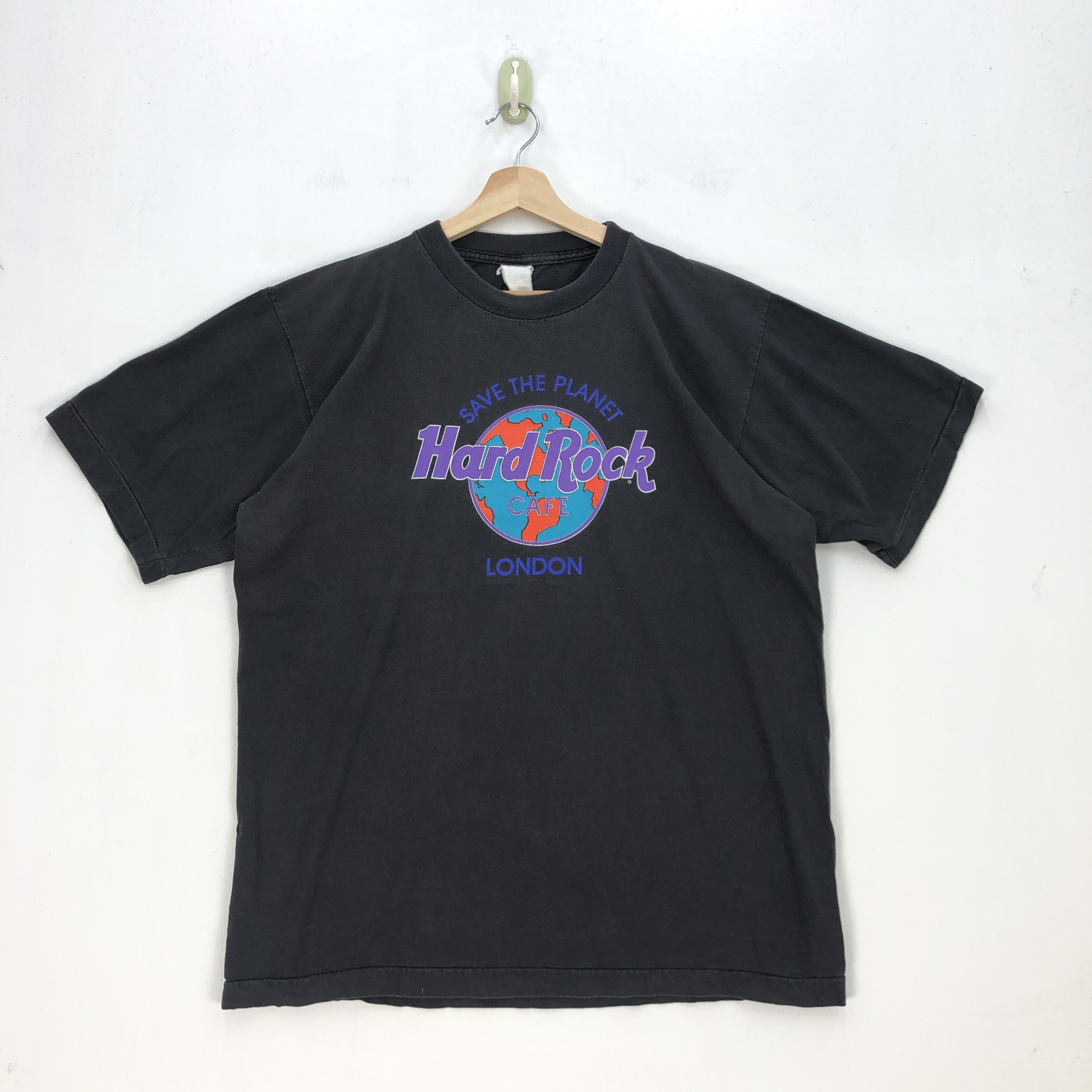Hard Rock Cafe Vintage 90s Hard Rock Cafe T Shirt HRC London Crewneck Tees Size US L / EU 52-54 / 3 - 1 Thumbnail