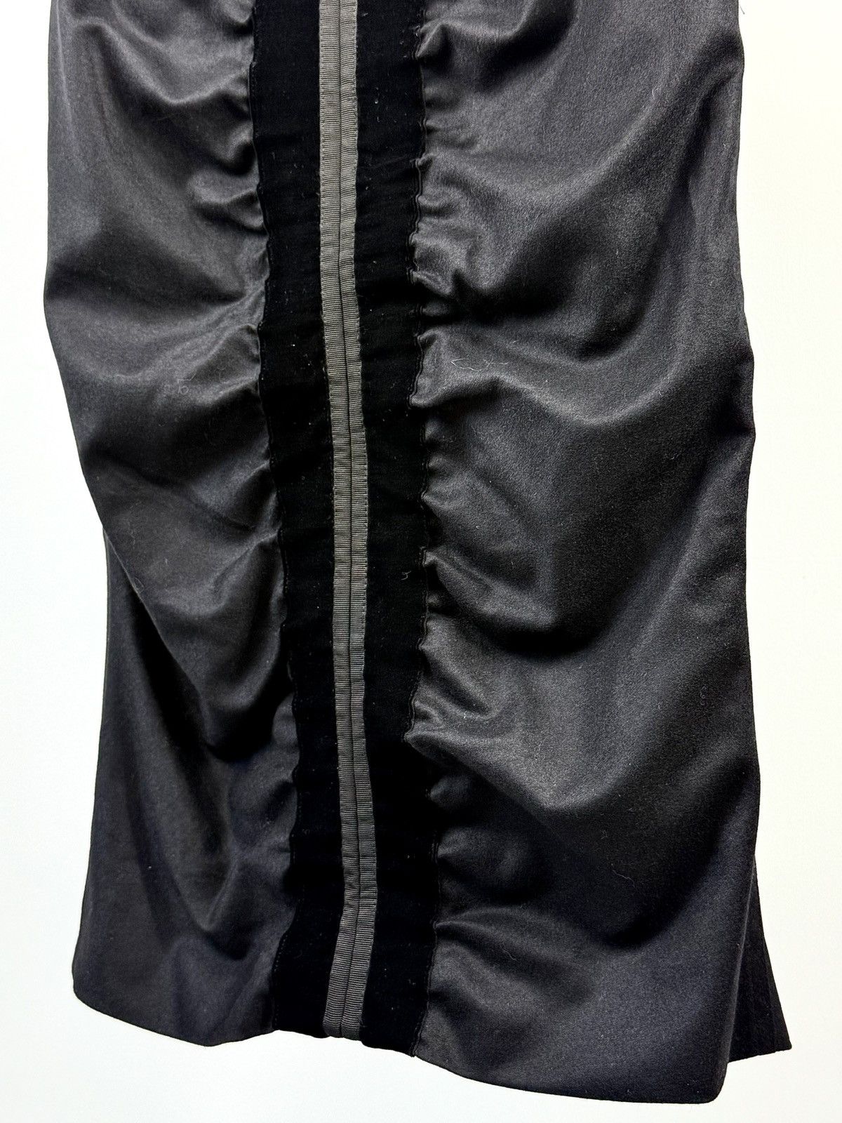 Yves Saint Laurent Yves Saint Laurent - Tom Ford - SS02 - Velvet - Ruched Skirt Size 25" / US 0 / IT 36 - 5 Thumbnail