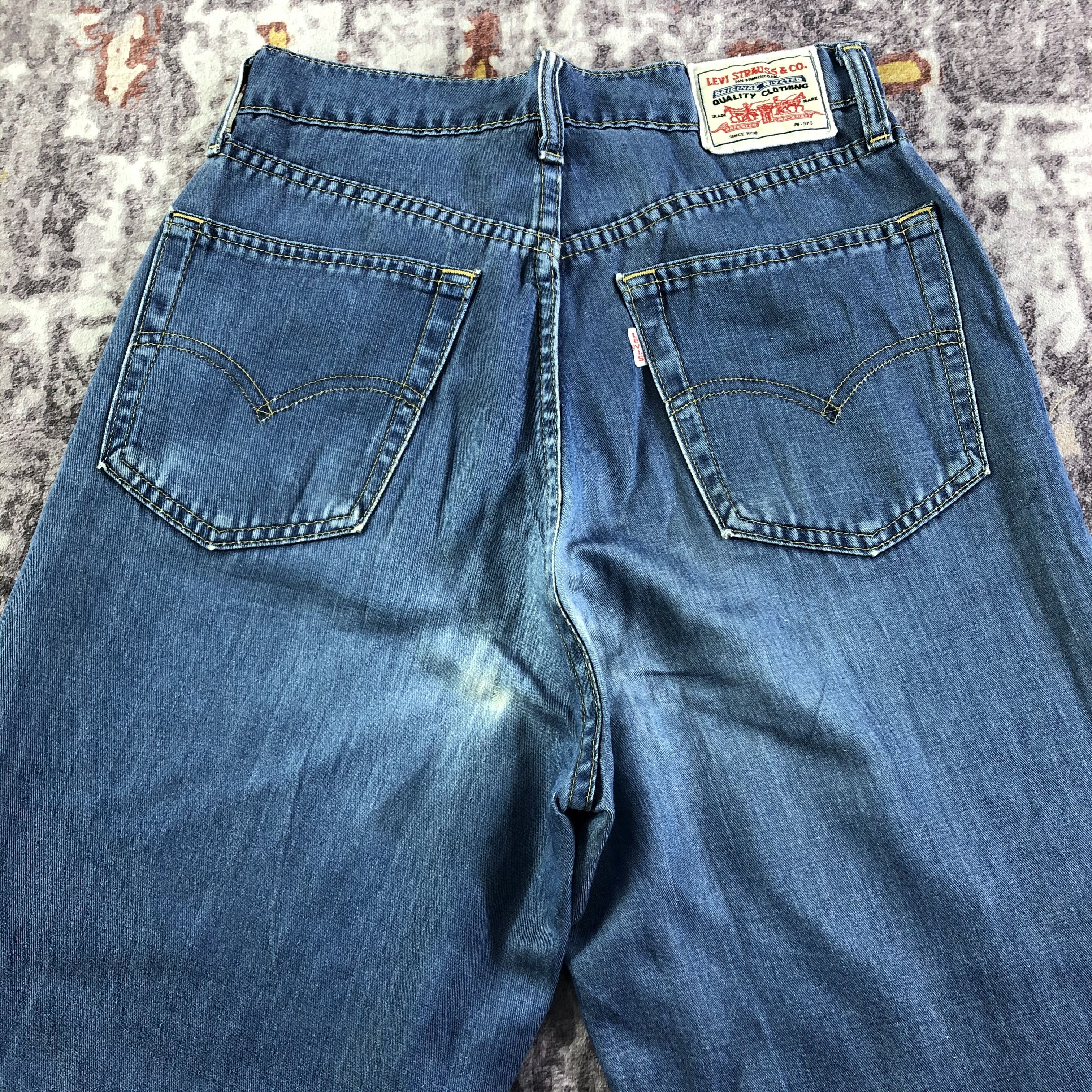 Levi's × Vintage Vintage 90s Blue Wash Levis 512 Jeans-JM3209 Size US 26 / EU 42 - 5 Thumbnail