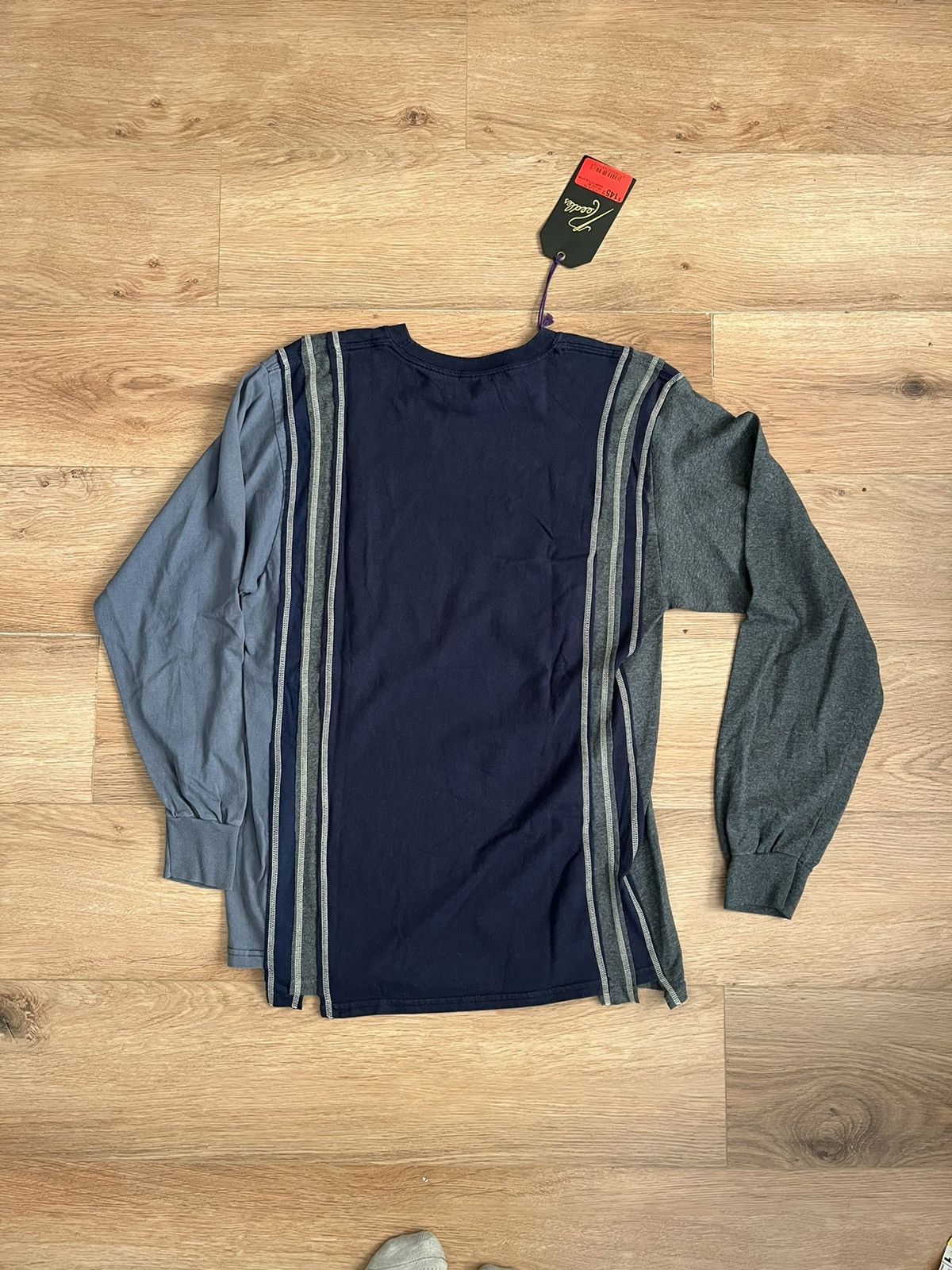 Needles 7 Cut College Long Sleeve Tee Size US S / EU 44-46 / 1 - 2 Thumbnail
