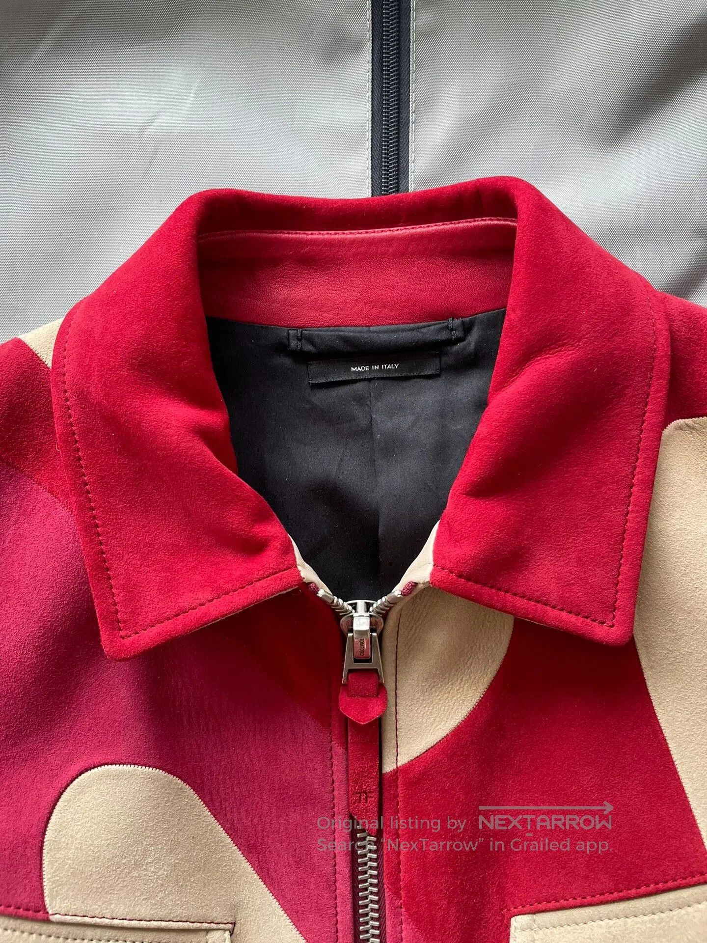 Tom Ford TOM FORD 2016SS Asymmetric Colorblock Jacket. Size US S / EU 44-46 / 1 - 3 Thumbnail