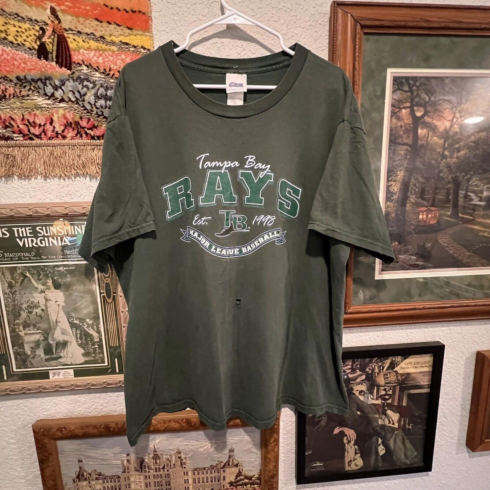 Designer Vintage 00’s Tampa Bay Devil Rays Baseball Shirt Size XL Size US XL / EU 56 / 4 - 2 Thumbnail