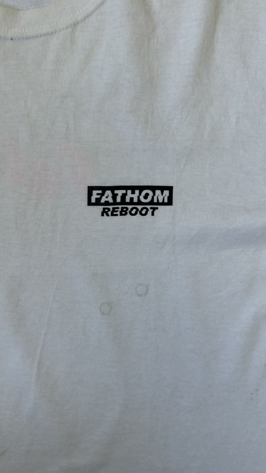Japanese Brand FATHOM REBOOT TEE Size US M / EU 48-50 / 2 - 3 Thumbnail