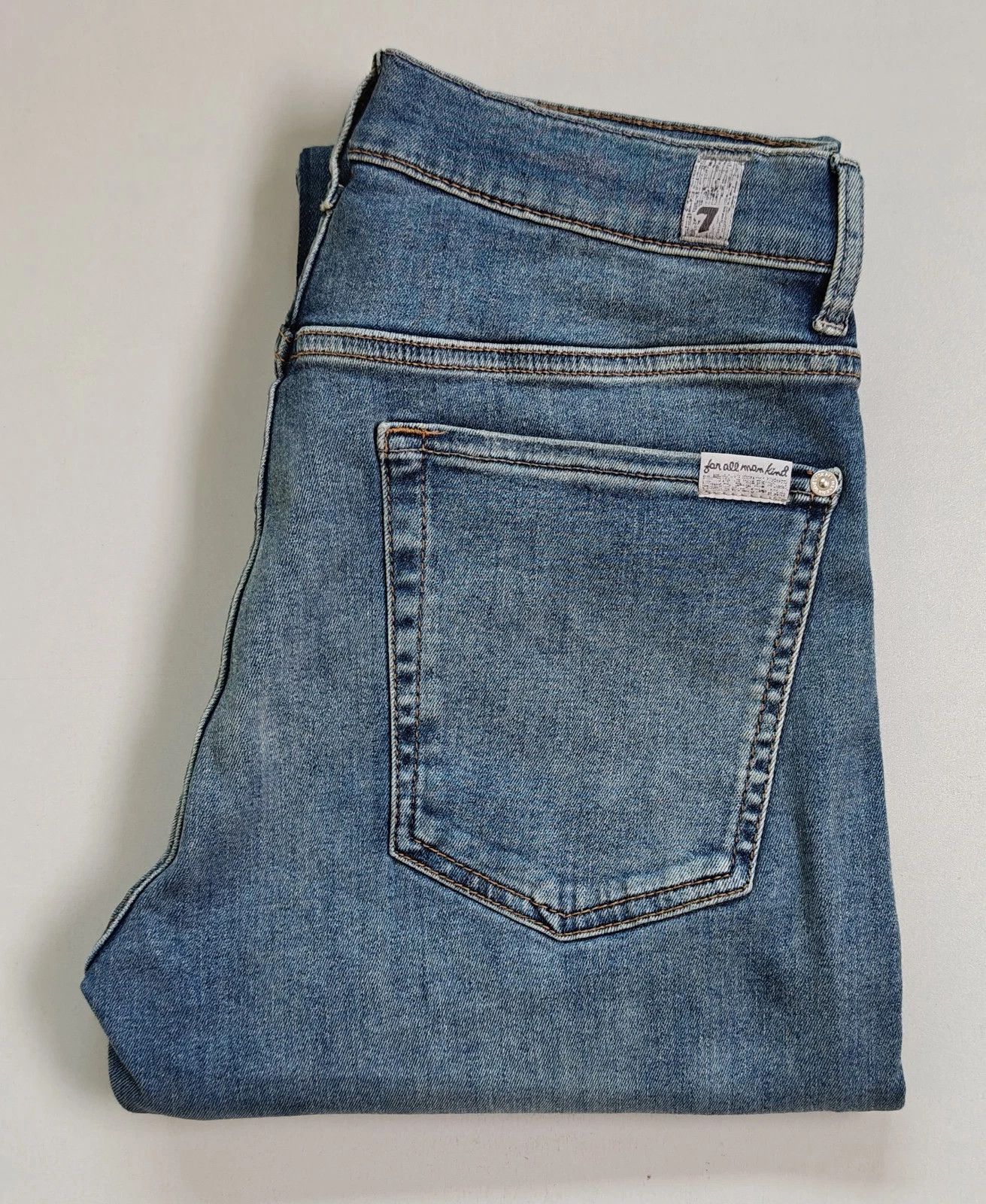 7 For All Mankind 7 For All ManKind The Straight Champlin JEANS T / 6018 Size US 33 - 1 Thumbnail