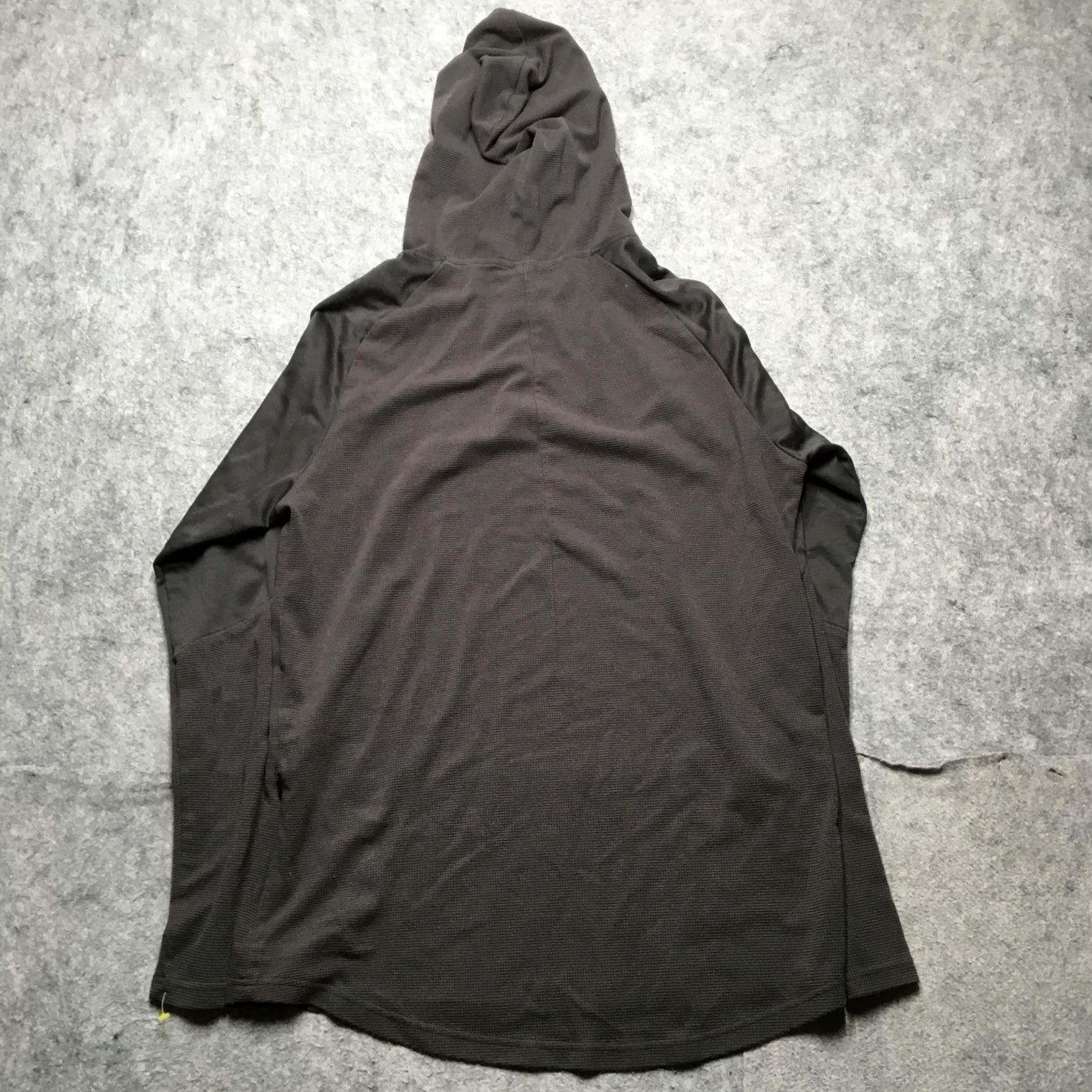 Vintage State & Liberty Brand Hoodie Mens Large Gray Lightweight Thermal Zip Pockets V-Neck Spring/Fall Regular Fit Size US L / EU 52-54 / 3 - 6 Thumbnail