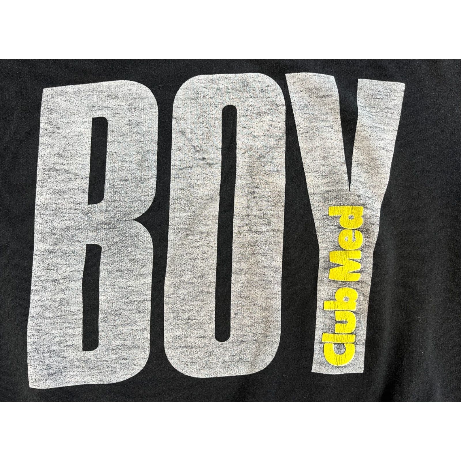 Vintage VINTAGE West Memory Men's Sweatshirt Crewneck Boy Club Med XL Black 90s Graphic Print Made in France Size US XL / EU 56 / 4 - 3 Thumbnail