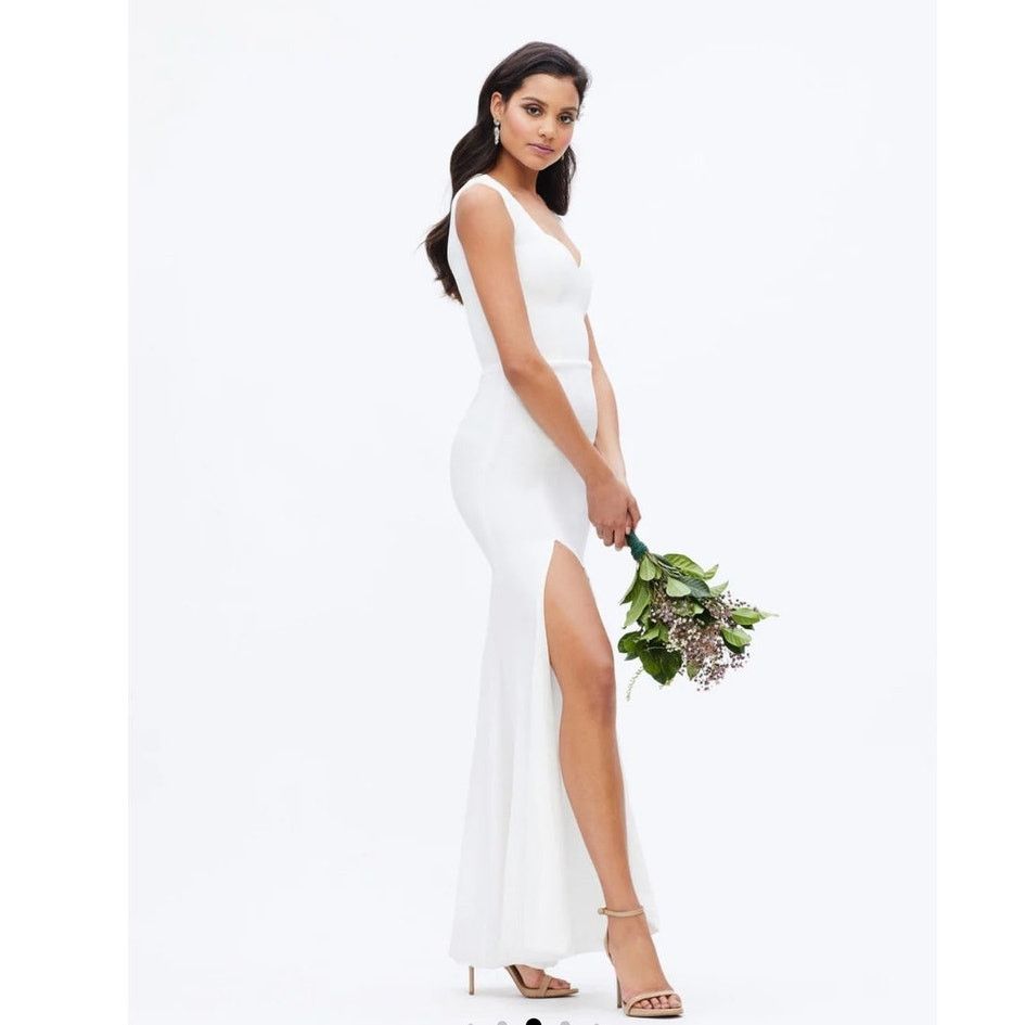 Dress the Population New Dress The Population Monroe Side Slit Gown $248 MEDIUM Size M / US 6-8 / IT 42-44 - 2 Thumbnail