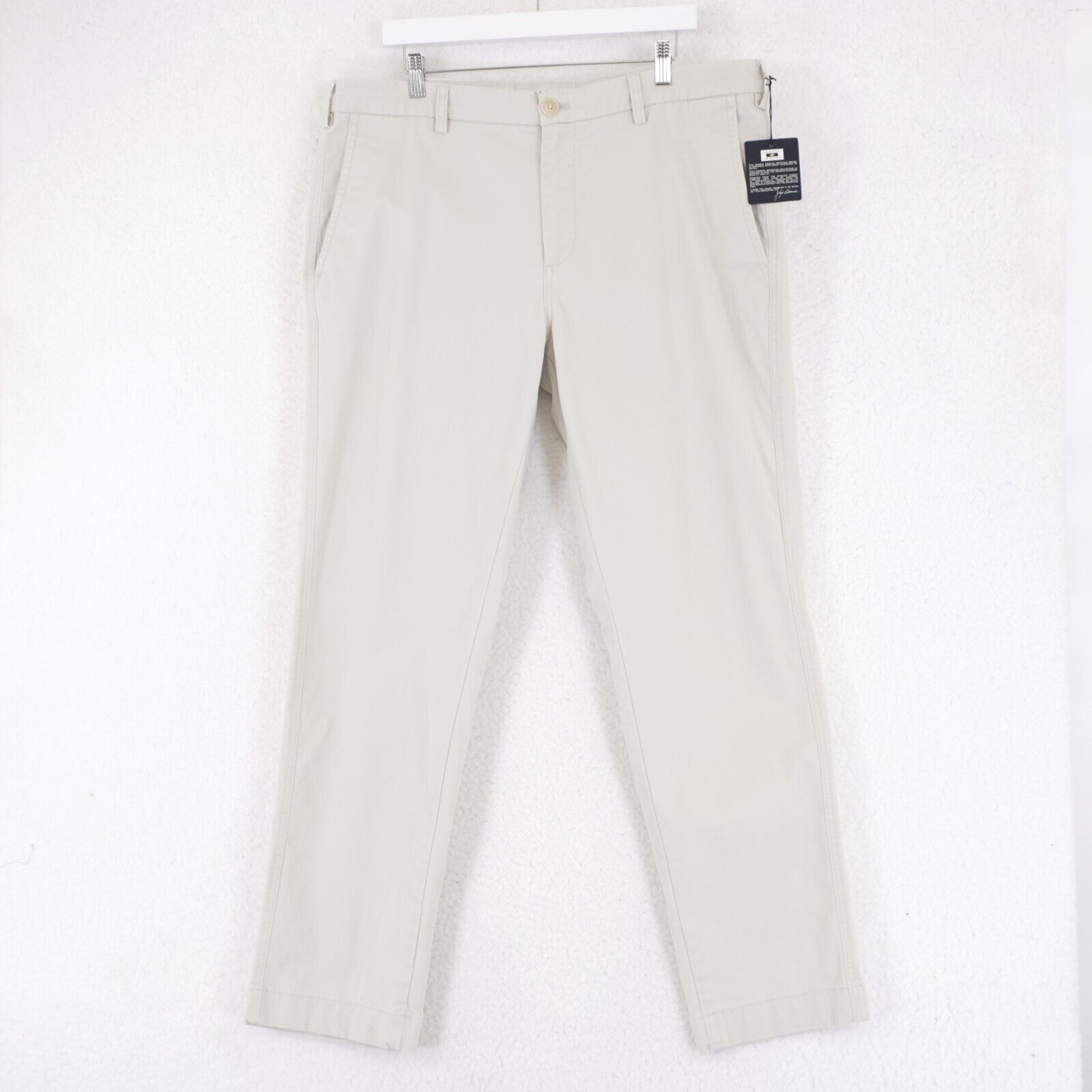 Joseph Abboud NEW Joseph Abboud Stretch Cotton Gray Cream 38/32 Chino Pant Size US 38 / EU 54 - 1 Thumbnail