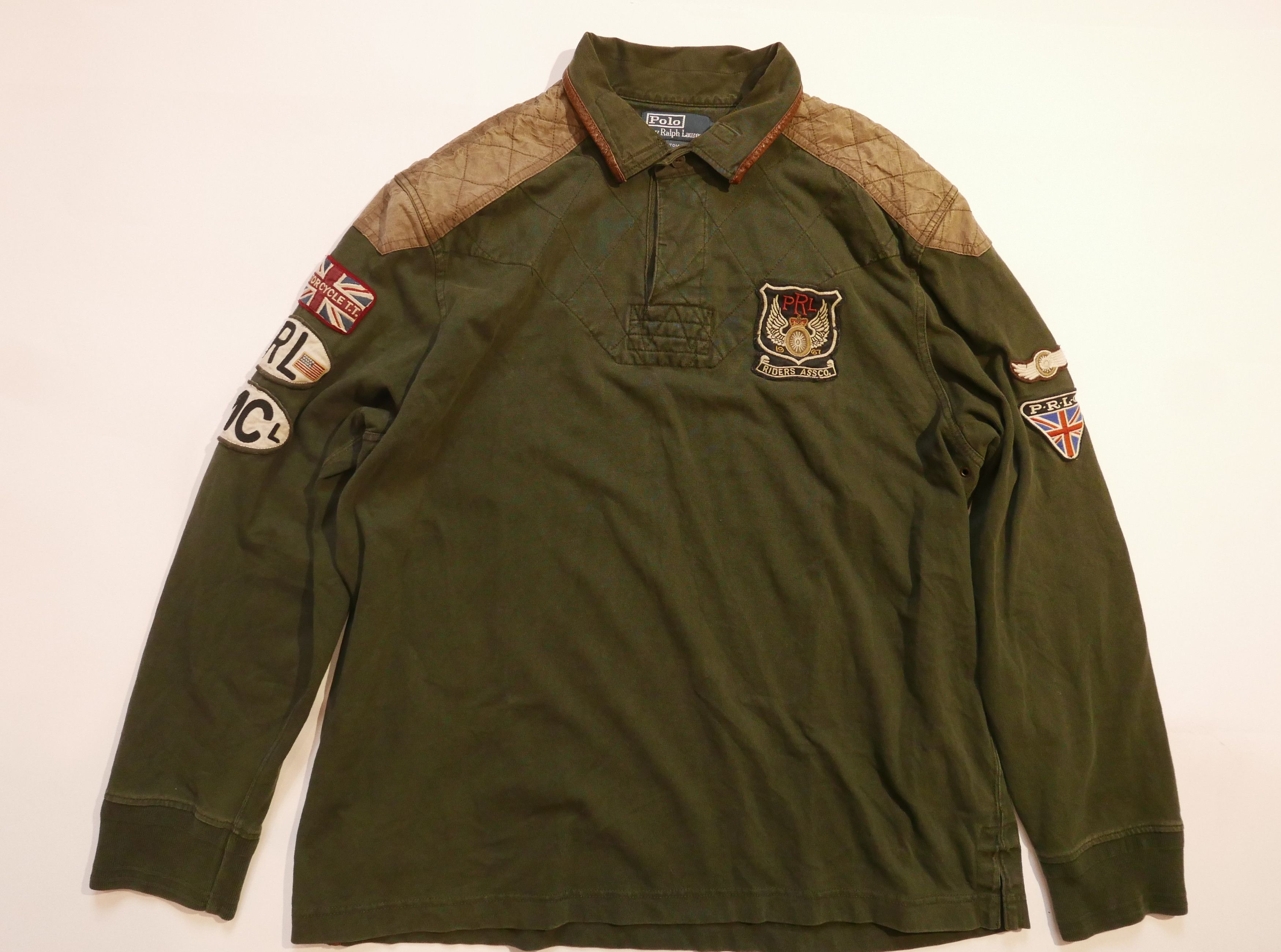 Polo Ralph Lauren Polo Ralph Lauren Shirt Motorcycle Biker Patches Riders XXL Size US XXL / EU 58 / 5 - 1 Thumbnail