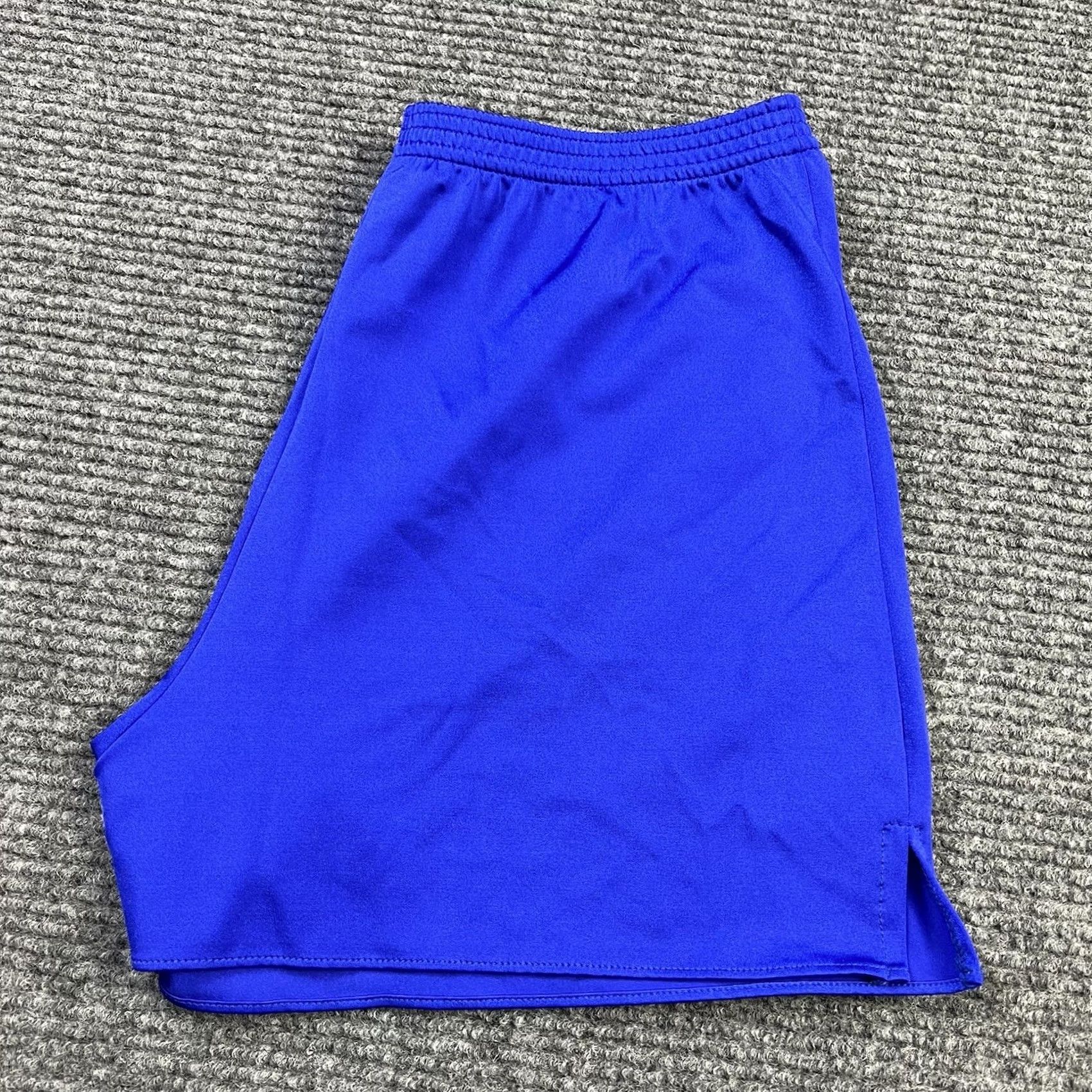 Lands' End VINTAGE Lands' End Shorts Women 90s 80s Navy Blue Stretch Breathable Casual Activewear Made USA L Size 36" / US 14 / IT 50 - 4 Thumbnail