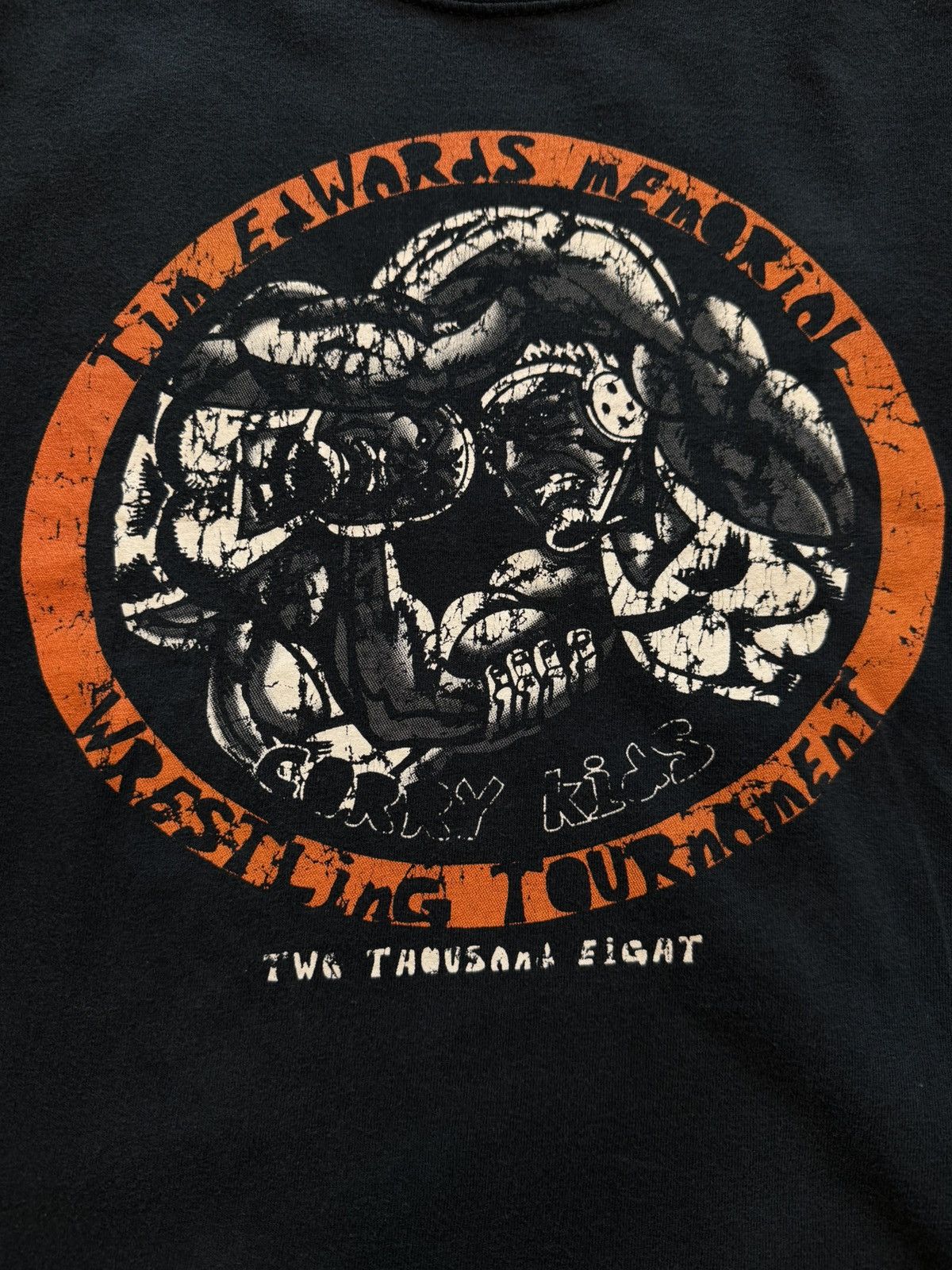 Other Vintage Wrestling Tim Edwards Tournament Graphic Tee Size US S / EU 44-46 / 1 - 2 Thumbnail