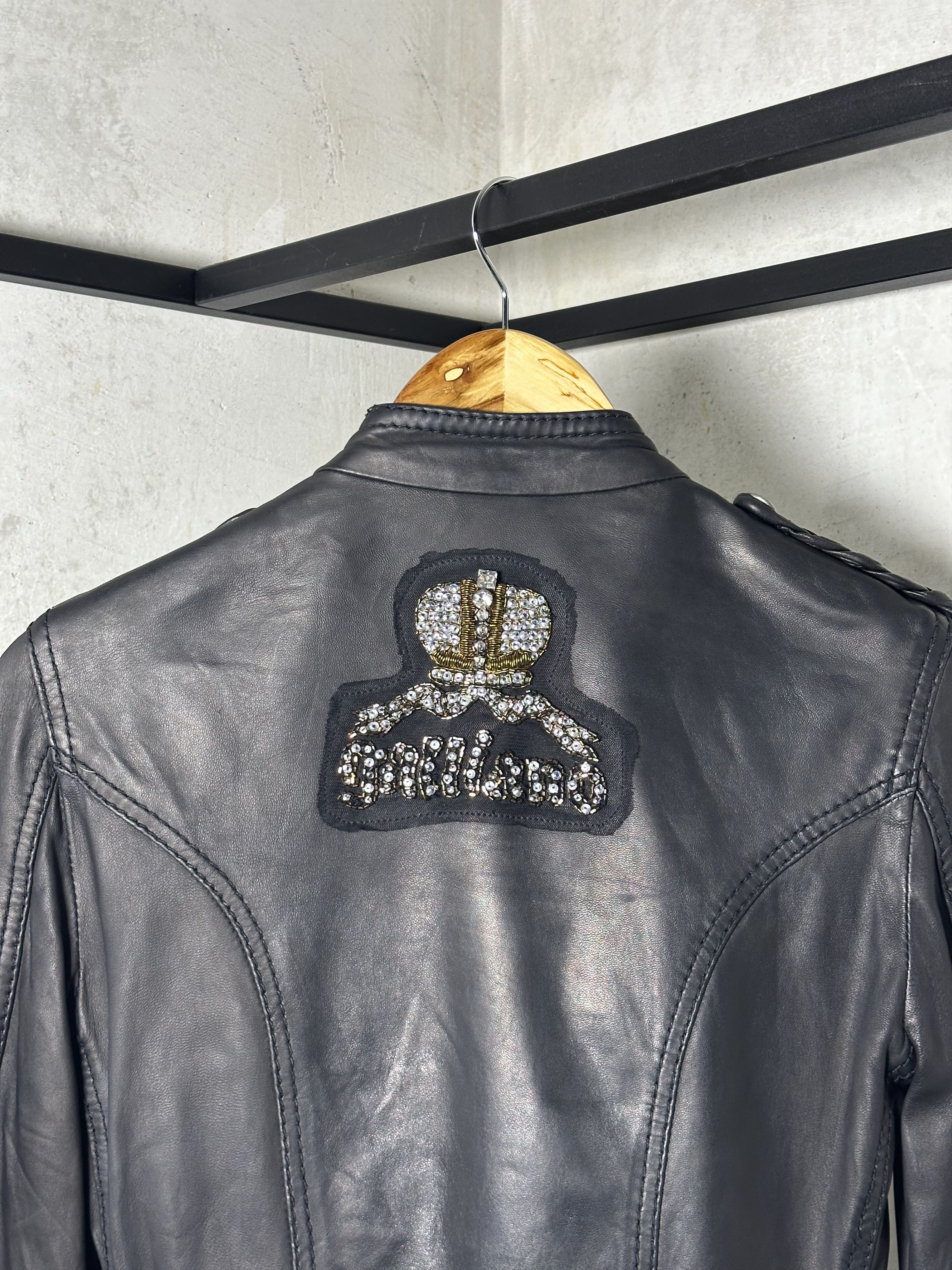 John Galliano John Galliano Napoleon Leather Jacket Size S / US 4 / IT 40 - 3 Thumbnail