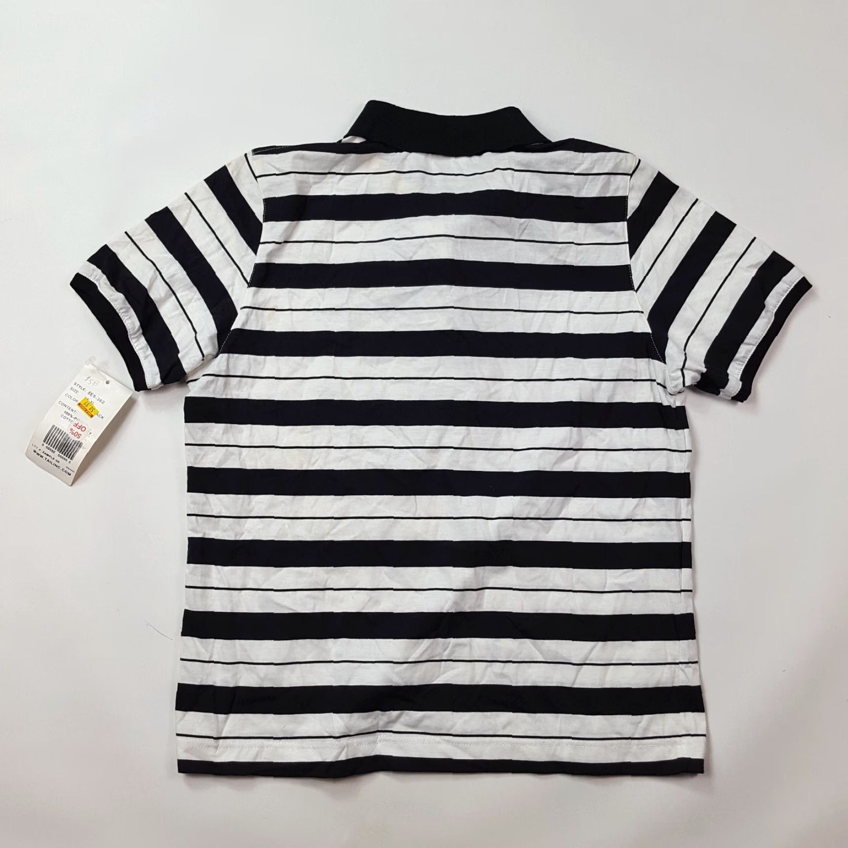 Vintage VINTAGE Tail Polo Shirt Striped Women's Small Surfer Collar Tennis Golf Retro Size S / US 4 / IT 40 - 5 Thumbnail