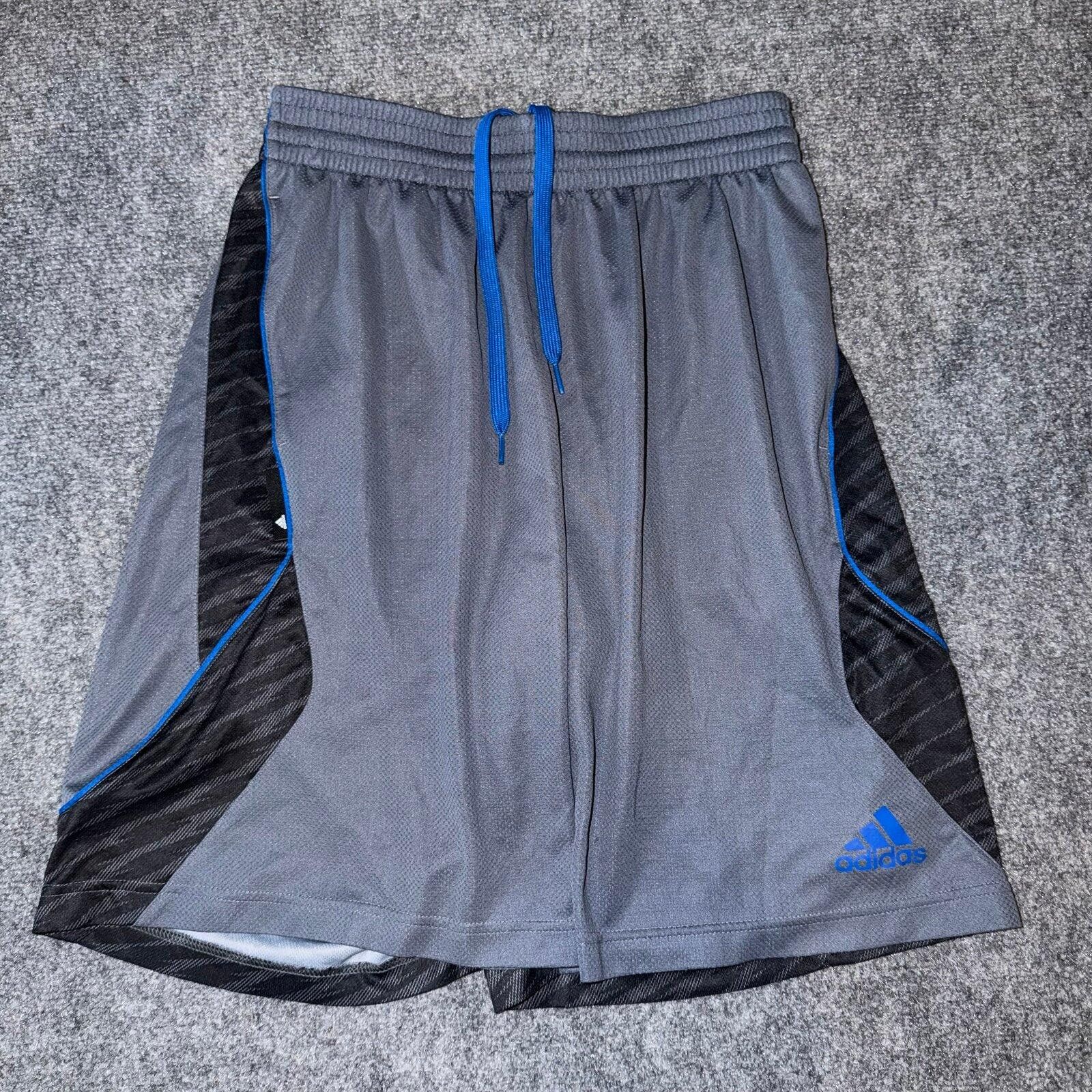 Adidas Adidas Grey Beautiful Baggy Athletic Hoop Shorts Mens MD Size US 32 / EU 48 - 1 Thumbnail
