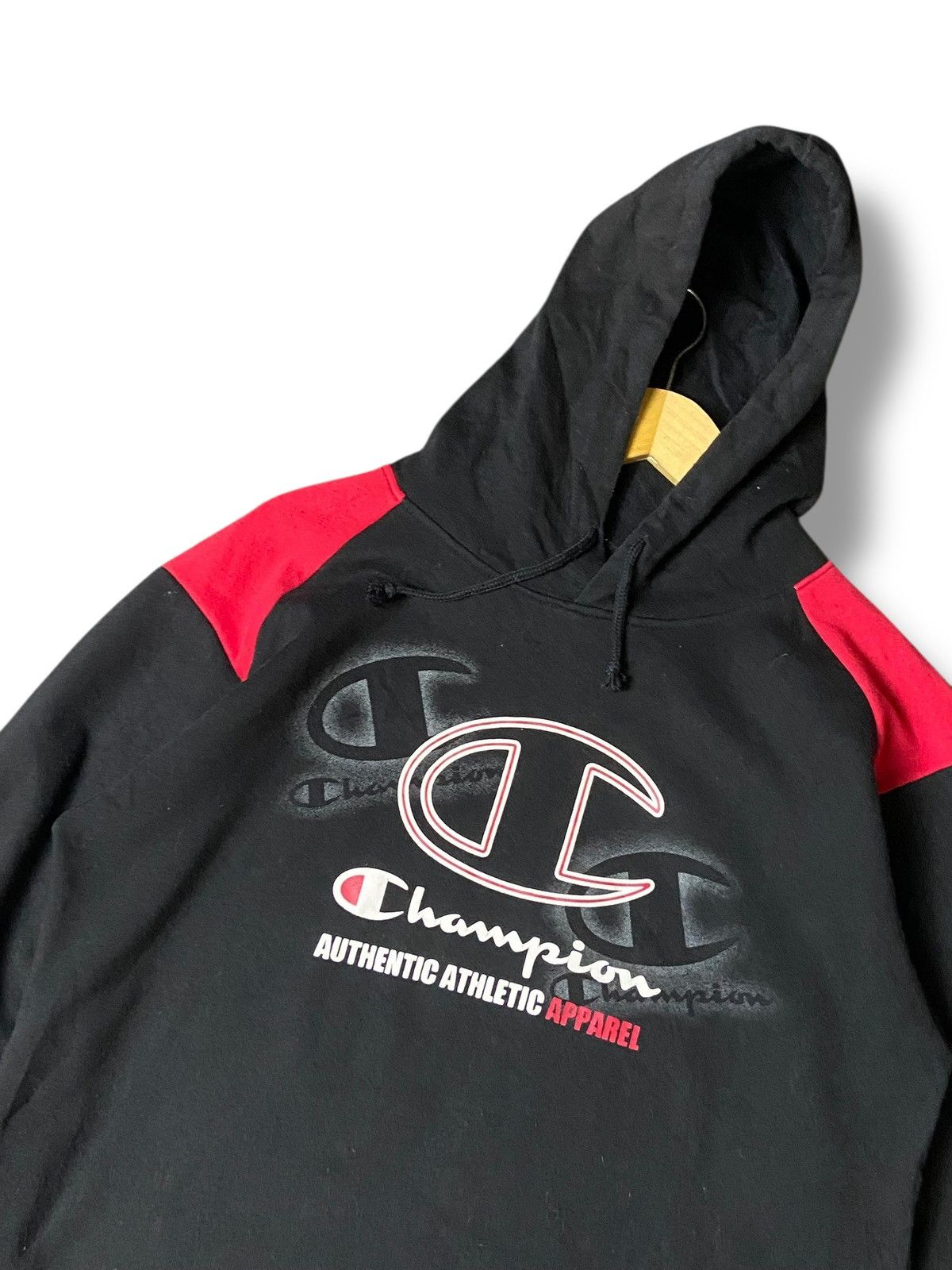 Champion × Japanese Brand × Vintage Vintage CHAMPION Big Logo Pullover Hoodies (130) Size US XXS / EU 40 - 5 Thumbnail
