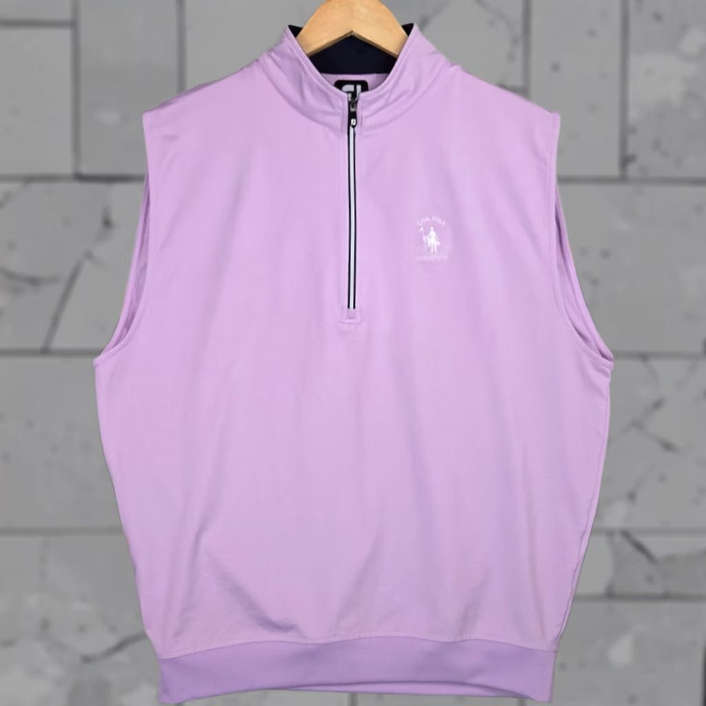 Footjoy FootJoy x Cog Hill Dubsdread Lilac Mens Medium Vest - Golf Performance Size US M / EU 48-50 / 2 - 1 Thumbnail