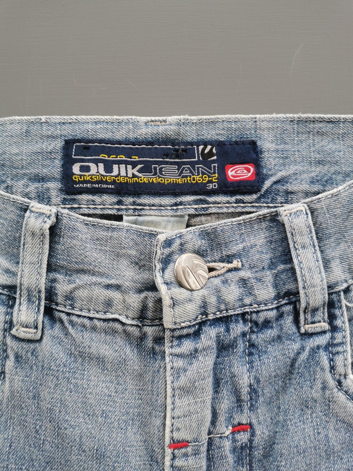 Quiksilver Vintage Quiksilver AFS Quikjean Denim Jeans Size US 30 / EU 46 - 10 Thumbnail