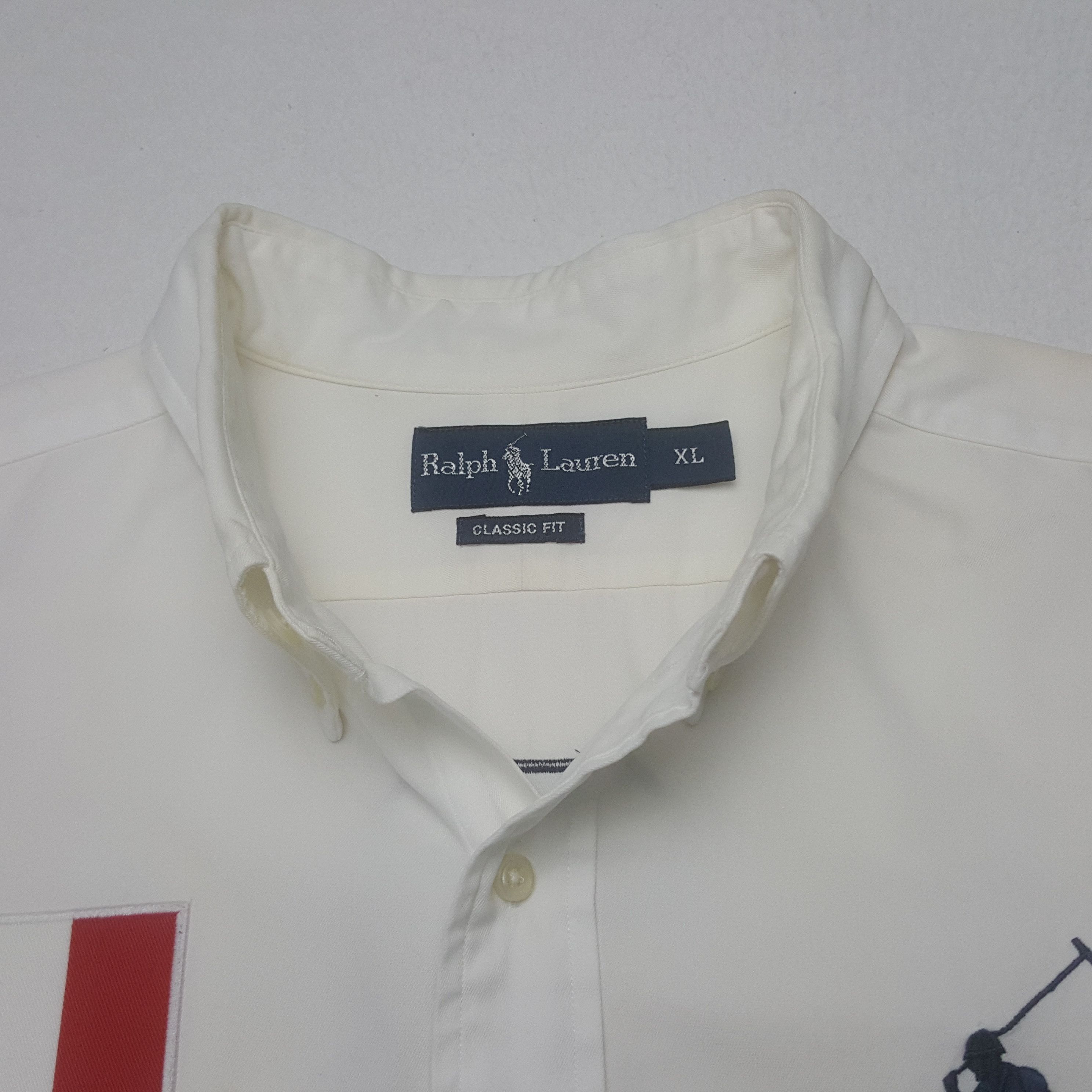 Ralph Lauren × Vintage Vintage Ralph Lauren 3 France Button up Shirt Size US XL / EU 56 / 4 - 5 Thumbnail