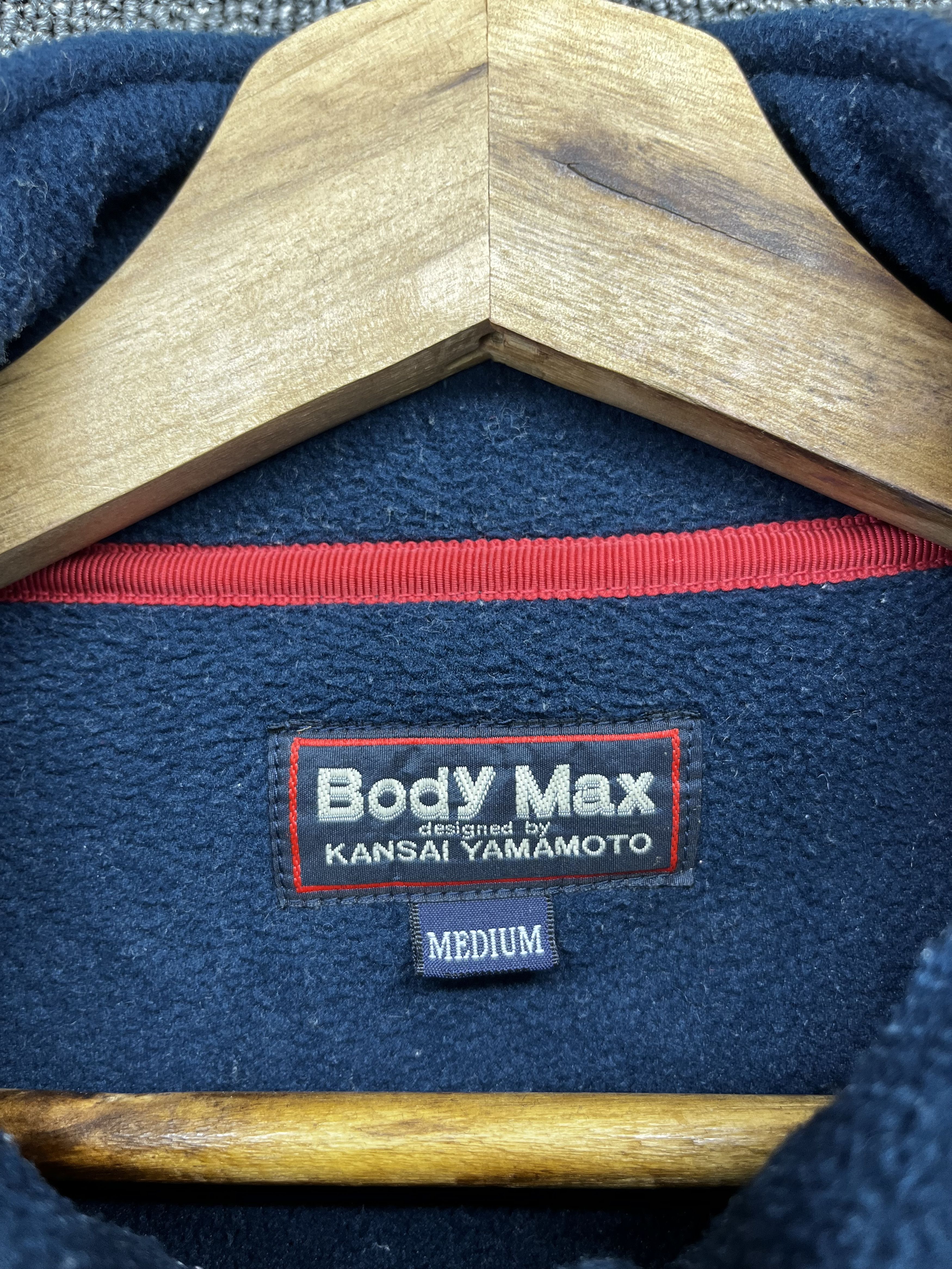 Kansai Yamamoto Vintage Kansai Yamamoto Half Zipper Rare Fleece Sweatshirts Size US M / EU 48-50 / 2 - 5 Thumbnail