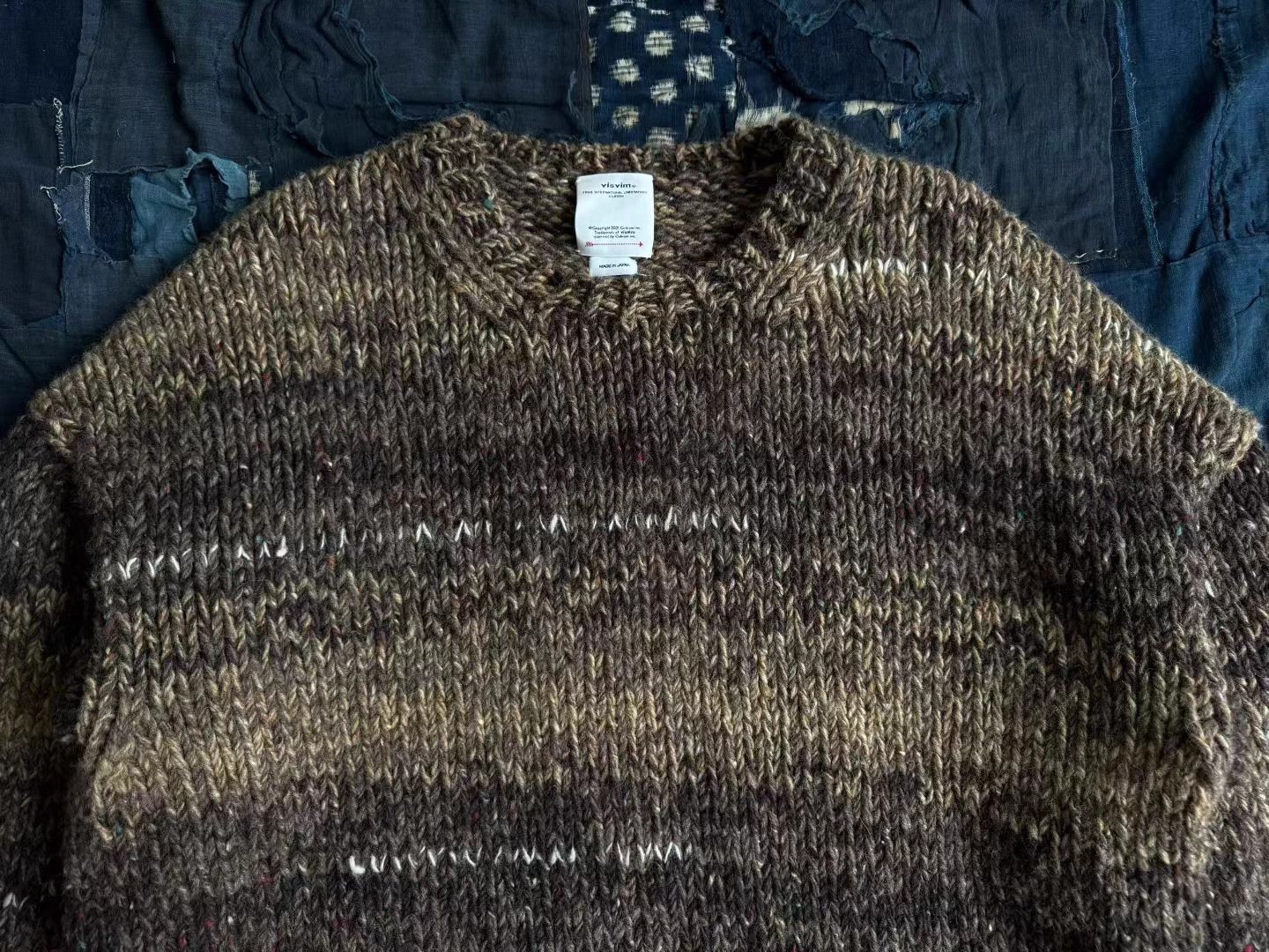 Visvim VISVIM 21AW AMPLUS GRADIENT HAND KNIT SWEATER M Size US L / EU 52-54 / 3 - 3 Thumbnail