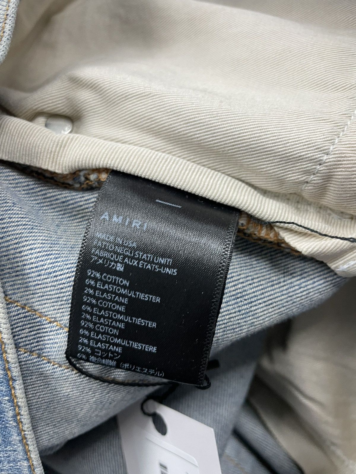 Amiri Amiri Jeans Crystals 36 Size US 36 / EU 52 - 3 Thumbnail