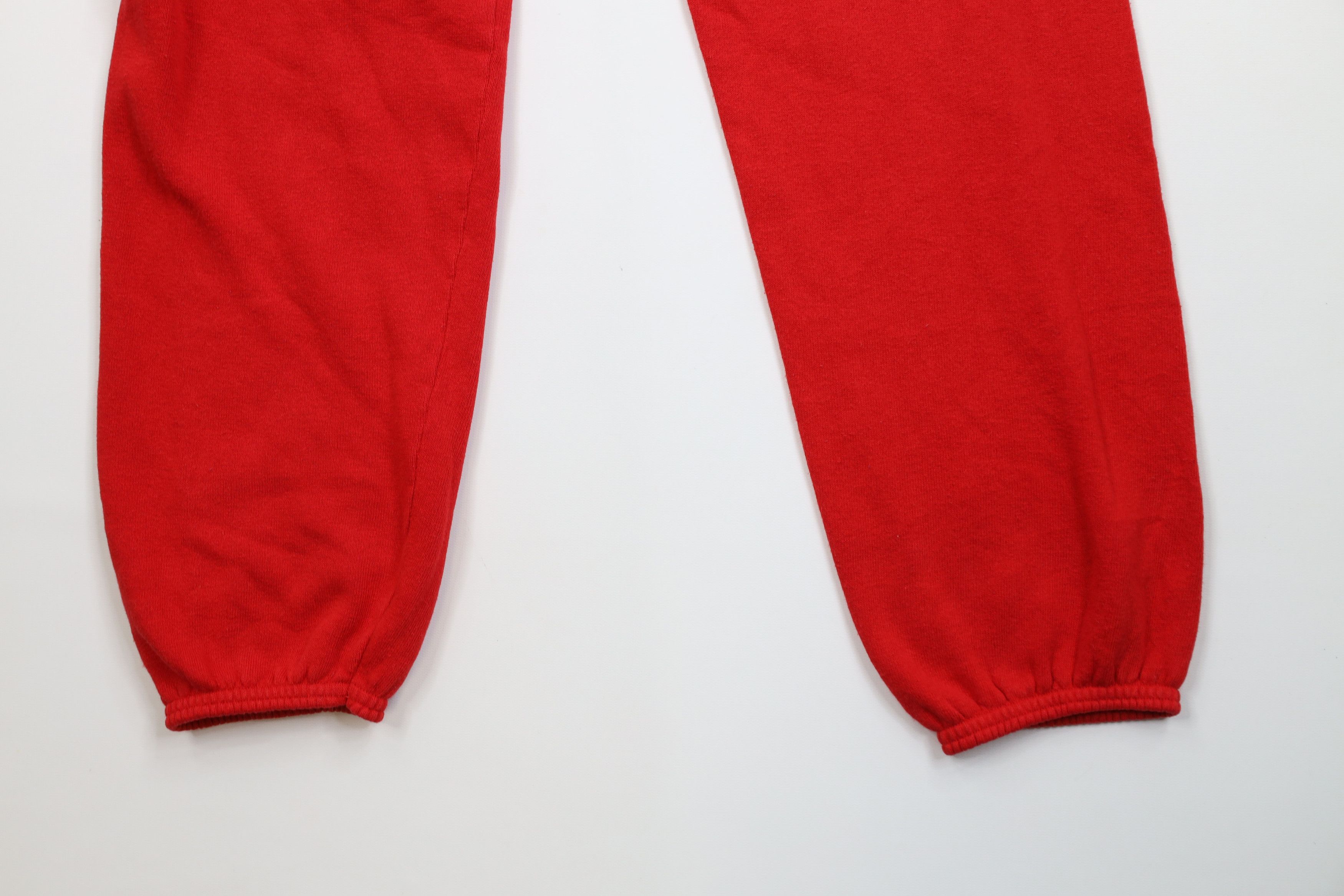 Vintage Vintage 70s Streetwear Gusset Sweatpants Joggers Red USA Size US 34 / EU 50 - 4 Thumbnail