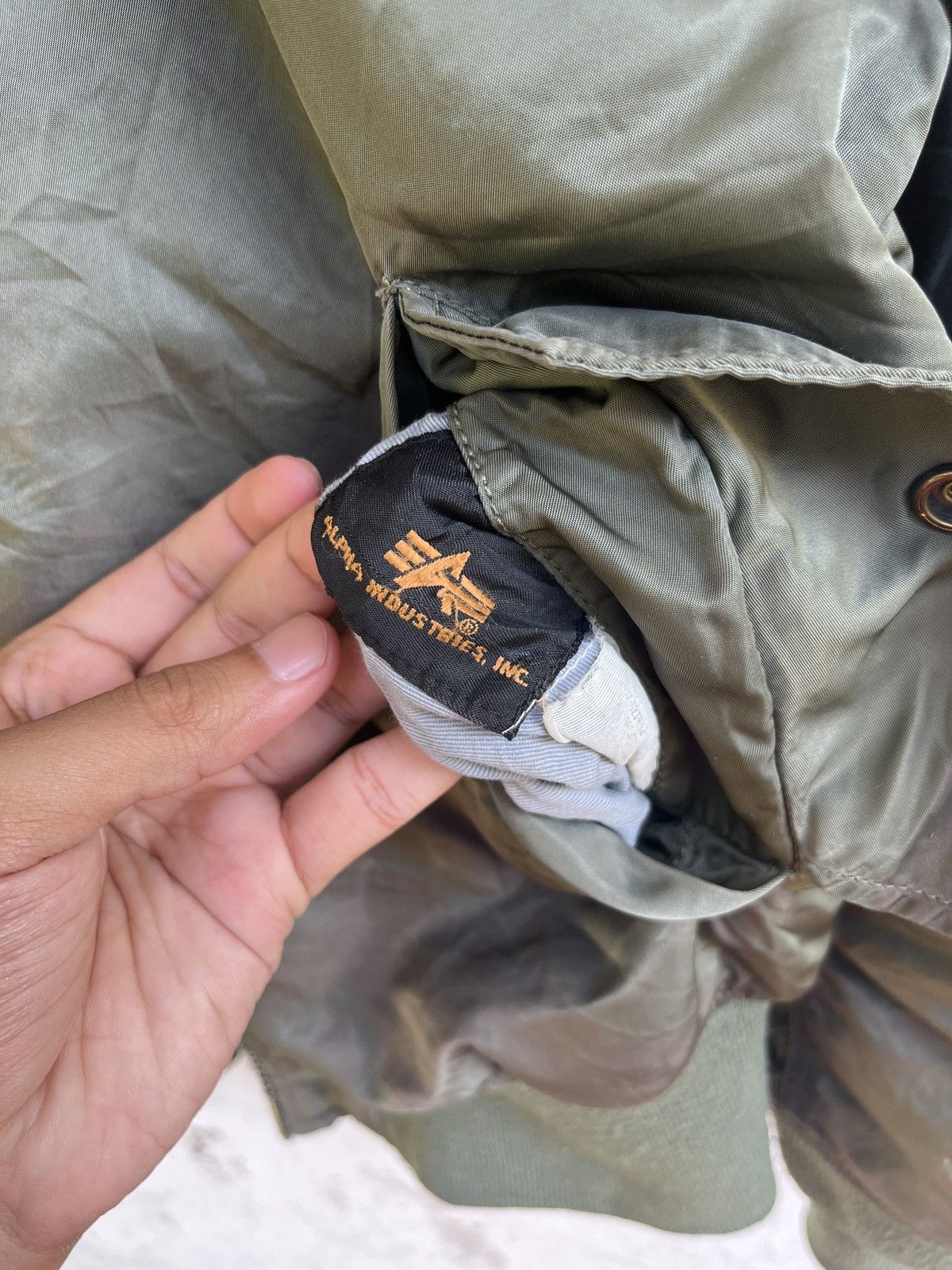 Alpha Industries 🪖VINTAGE ALPHA INDUSTRIES JACKET🪖 Size US L / EU 52-54 / 3 - 8 Thumbnail