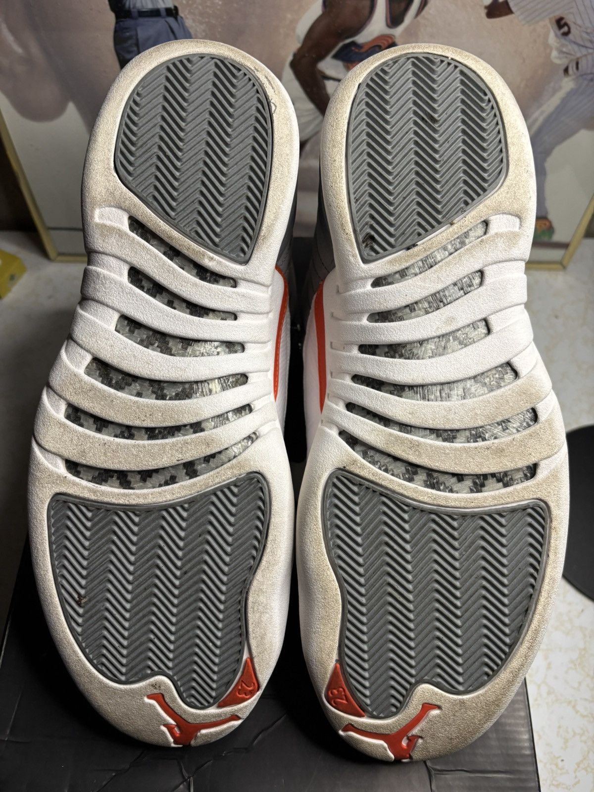 Jordan Brand Air Jordan 12 Retro Cool Grey 2012 Size US 12 / EU 45 - 5 Thumbnail