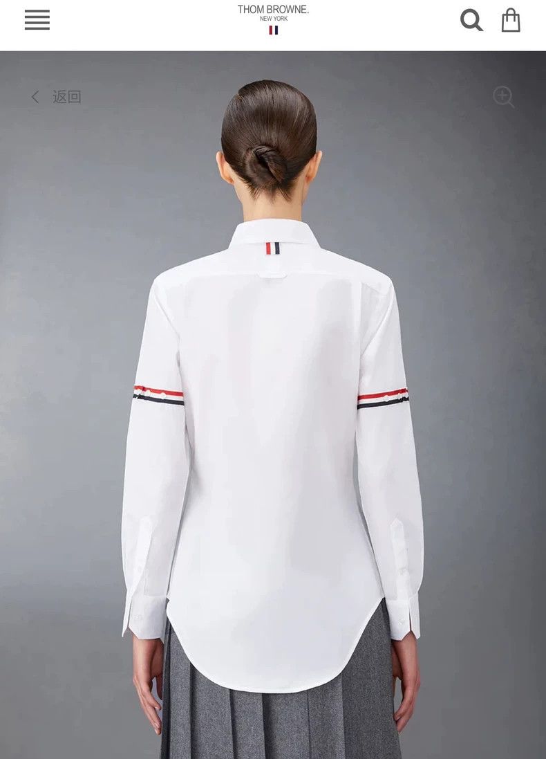 Thom Browne Thom Browne Classic double-sleeved shirt 2505-Nextarrow Size XS / US 0-2 / IT 36-38 - 7 Thumbnail