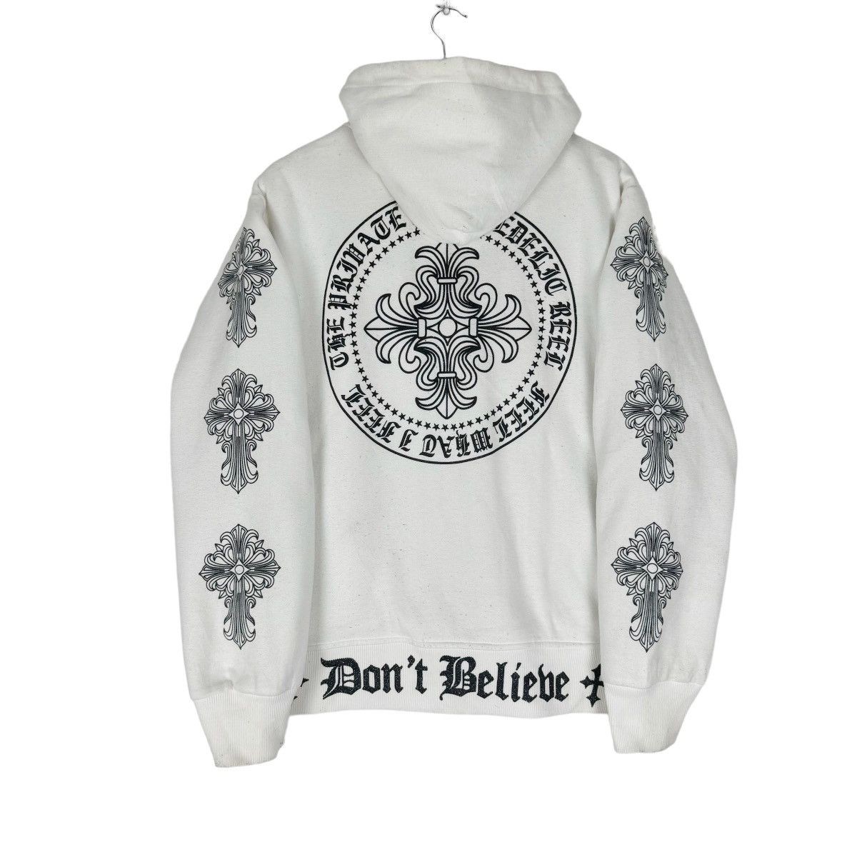 Japanese Brand ☀️DEFECTIBE STRUCT HOODIE SWEATSHIRT LIKE CHROME HEARTS Size US L / EU 52-54 / 3 - 7 Thumbnail