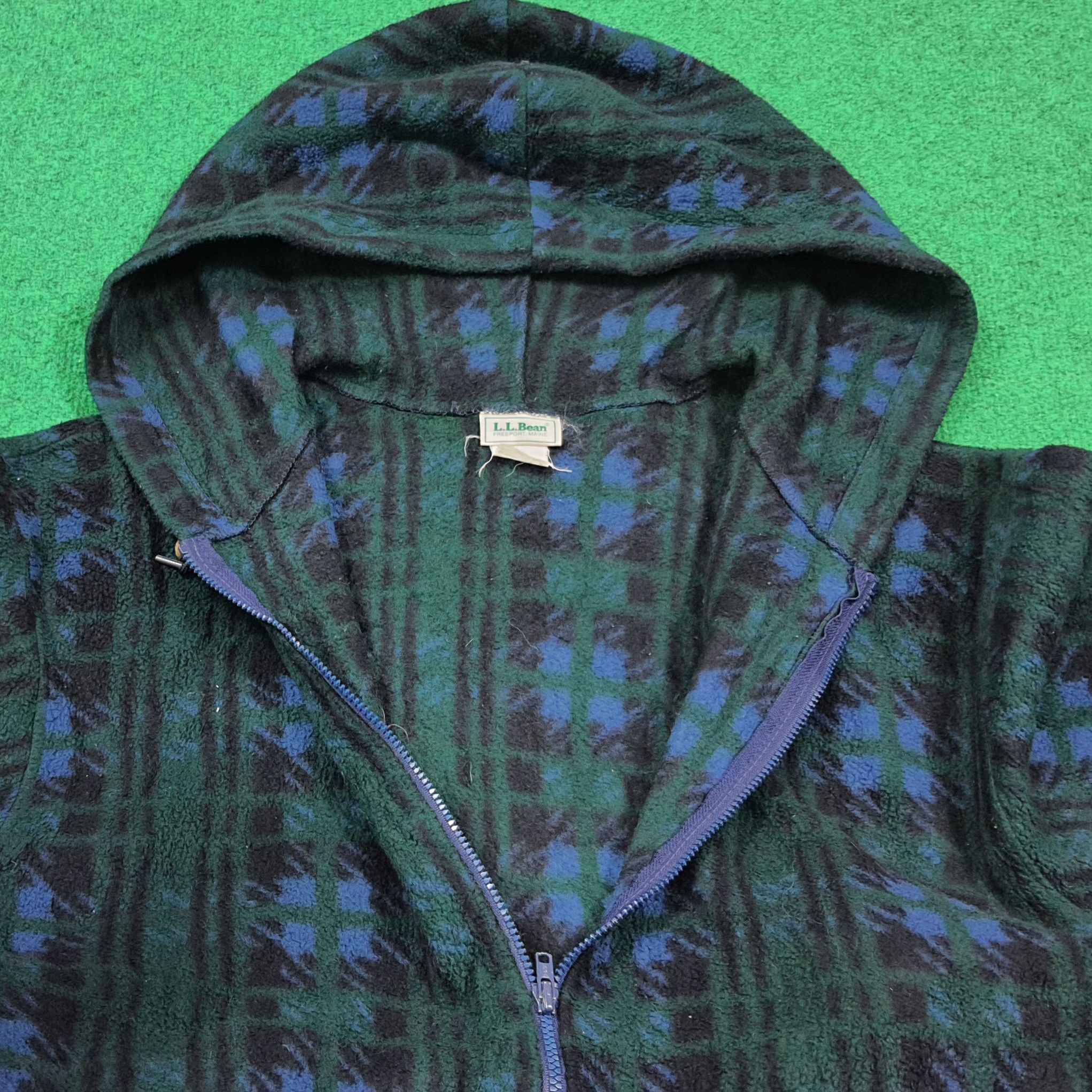 L.L. Bean Vintage L.L. Bean Fleece Outdoor Hoodie Jacket C278N2 Size US L / EU 52-54 / 3 - 5 Thumbnail