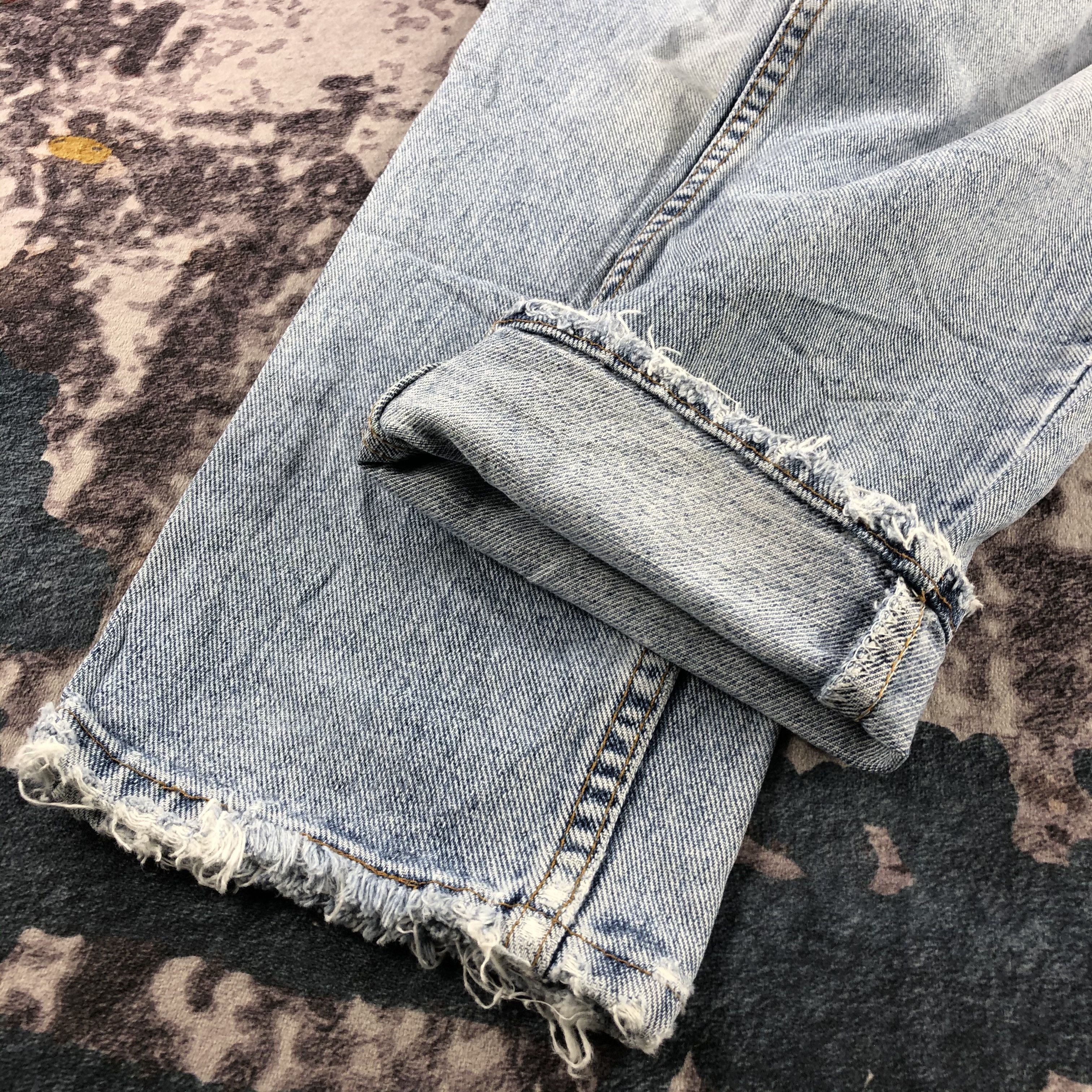 Levi's × Vintage 90s Vintage Light Wash Levis 550 Jeans-JM3162 Size US 30 / EU 46 - 7 Thumbnail