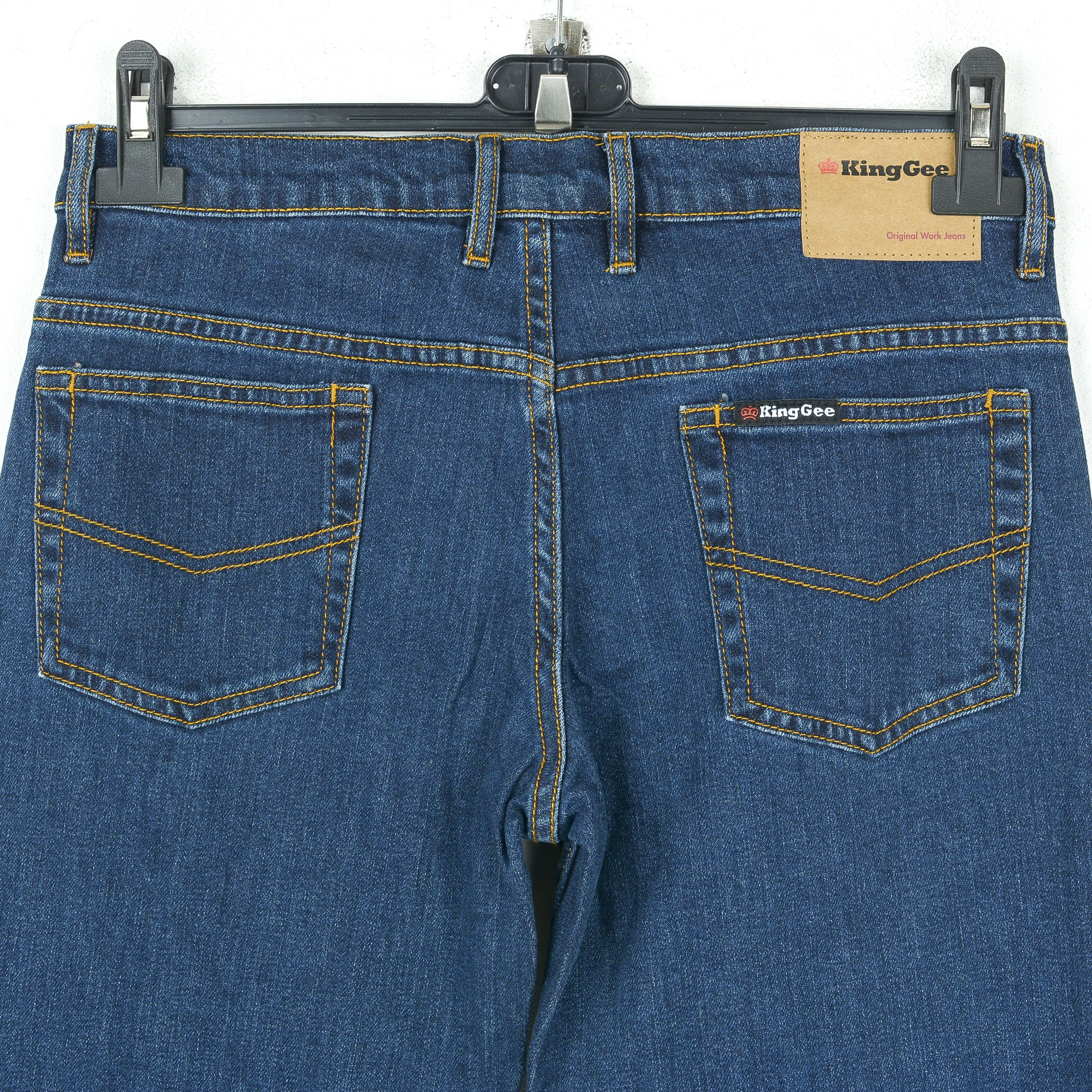 Other King Gee Ladies Stretch Jean AU 10 Women UK 10 Pants Trouser Size 28" / US 6 / IT 42 - 4 Thumbnail