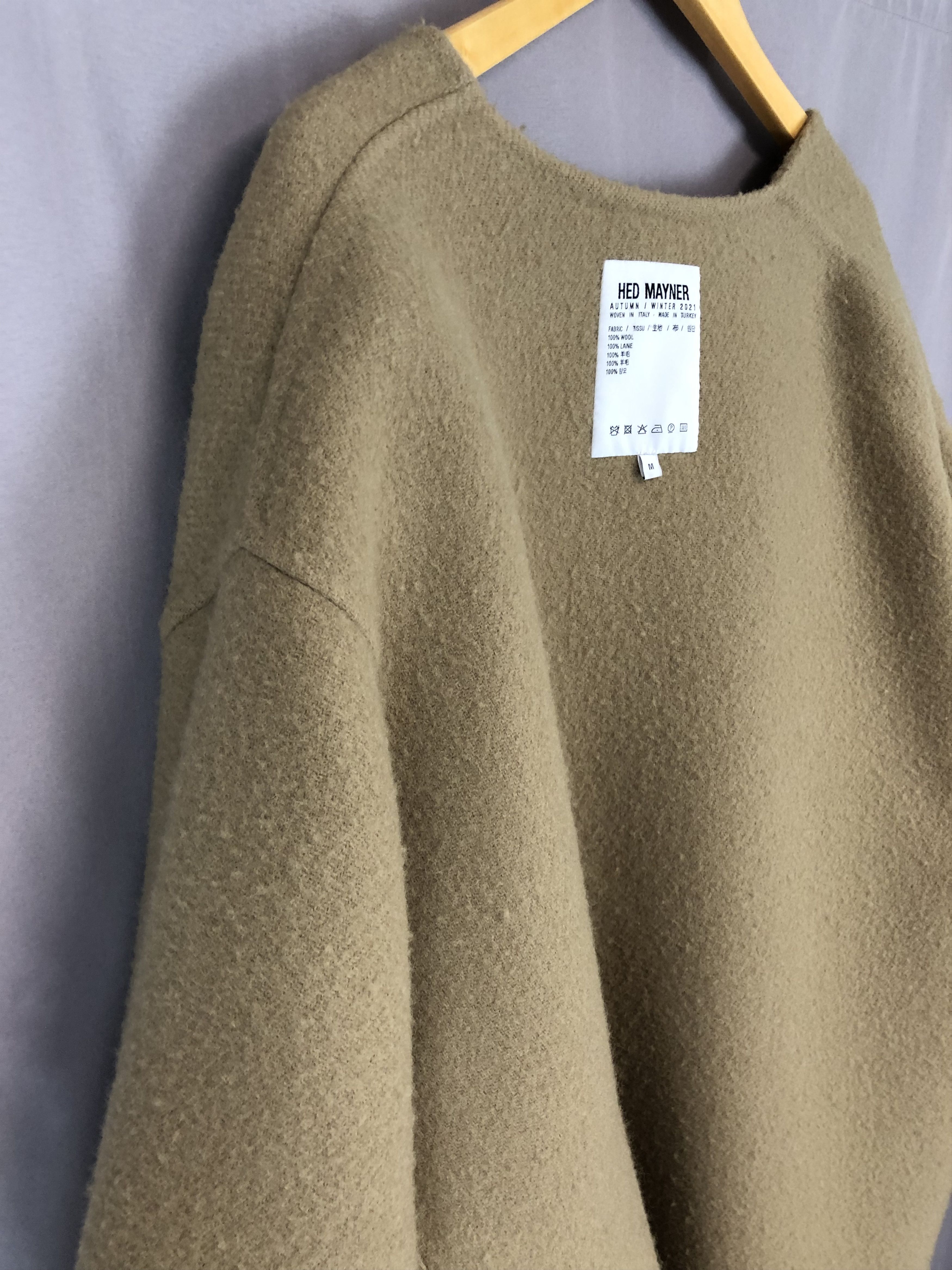 Hed Mayner Wool cardigan Size US M / EU 48-50 / 2 - 5 Thumbnail