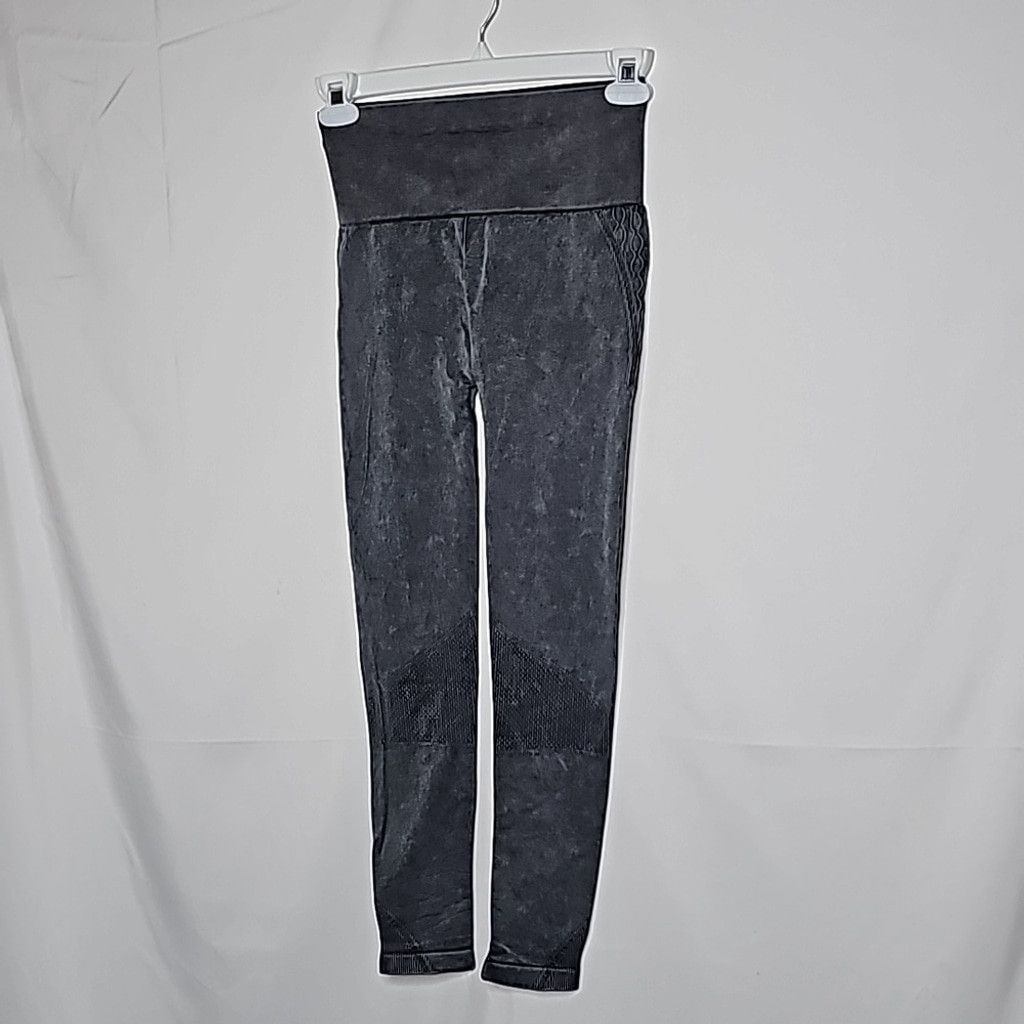 The Unbranded Brand Electric Yoga gray tummy control high rise legging M/L Size 27" / US 4 / IT 40 - 2 Thumbnail
