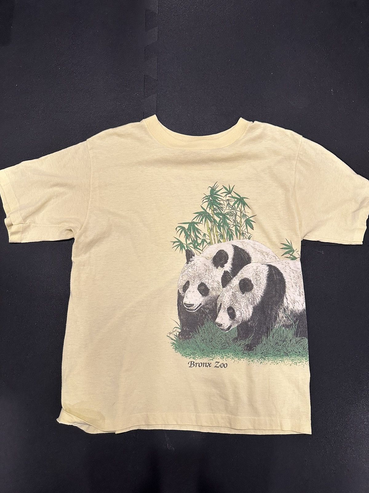Vintage Vintage Bronx Panda Tee Size US L / EU 52-54 / 3 - 1 Thumbnail