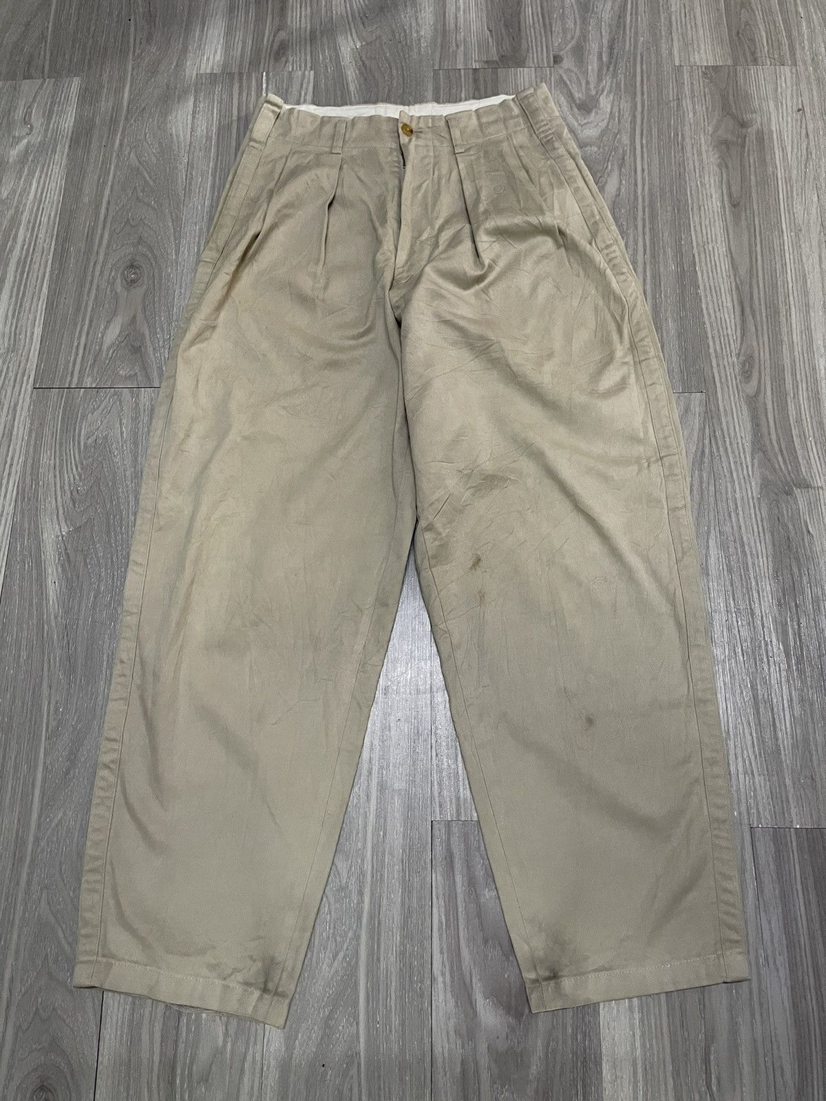 Yohji Yamamoto Ys For Men Wide Classic Pant Size US 29 - 3 Thumbnail