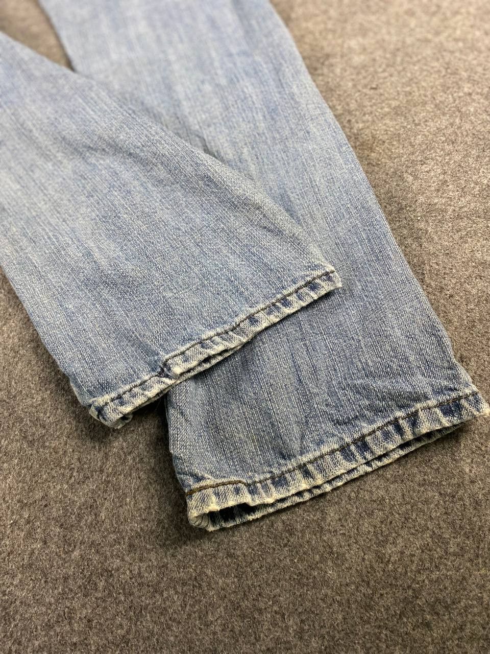 Levi's vintage levis 514 slim straight denim nice design Size US 31 - 5 Thumbnail