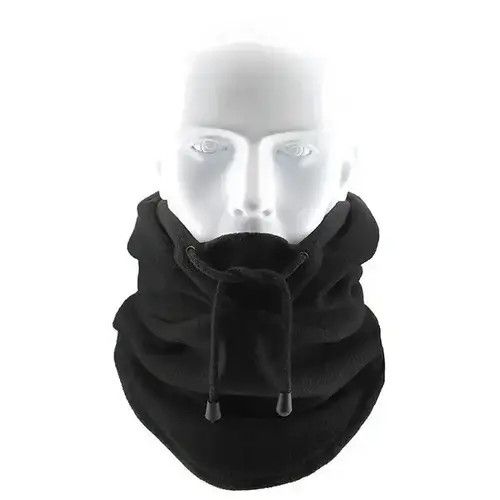 Other Black Balaclava Ski Mask winter plush Fleece warm Size ONE SIZE - 2 Thumbnail