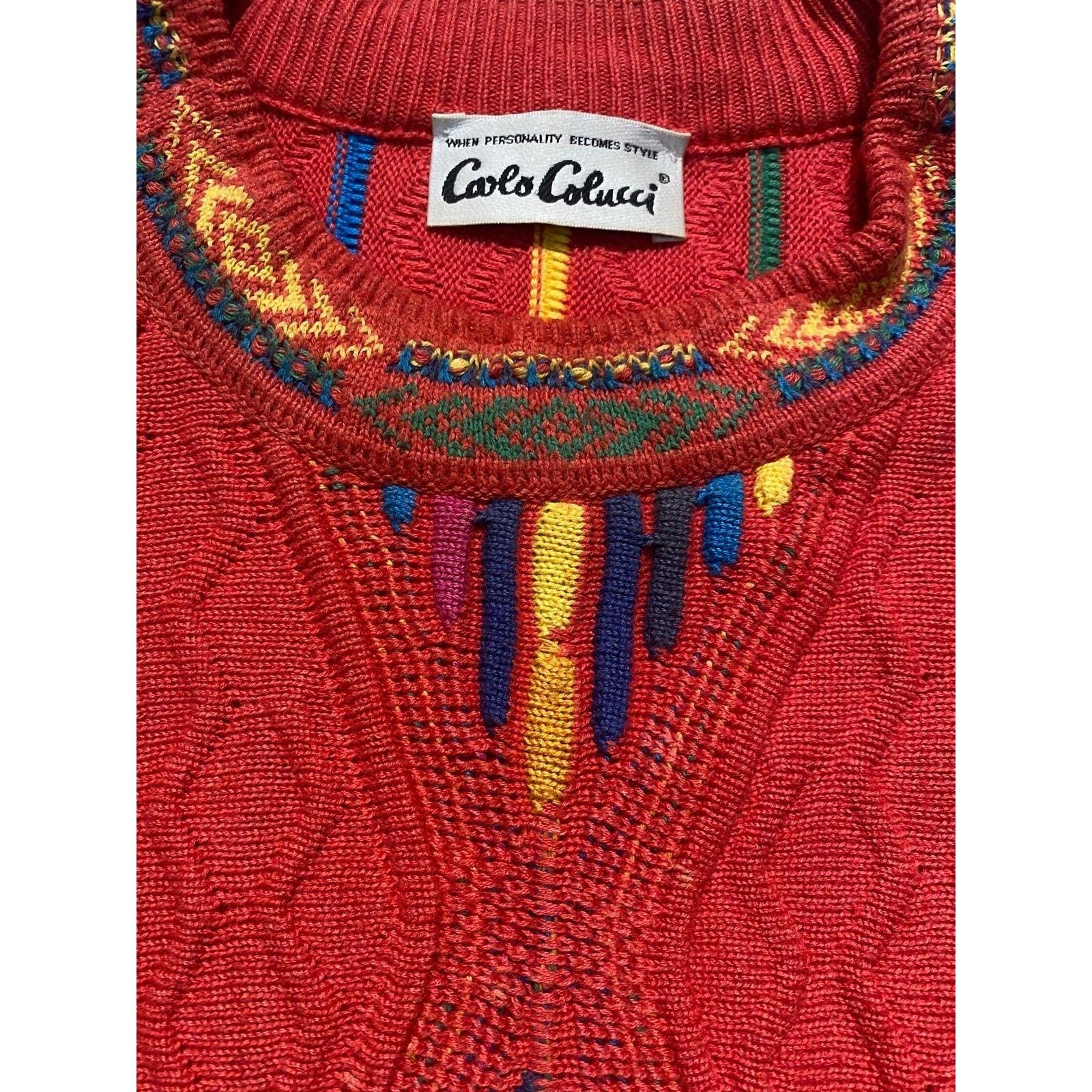 Carlo Colucci Carlo Colucci collectors Biggie style multicolor jumper sz54 Size ONE SIZE - 6 Thumbnail