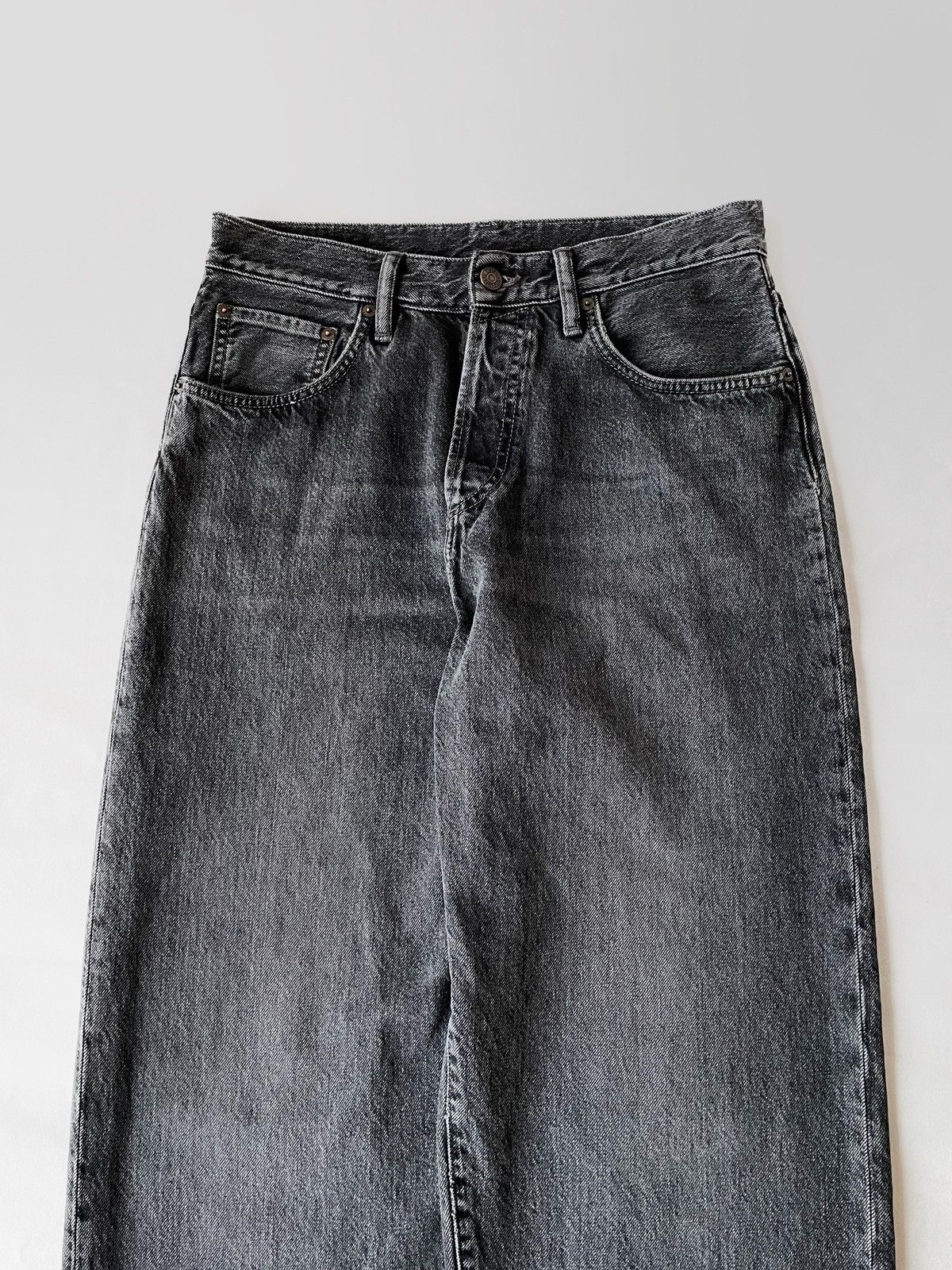 Acne Studios Acne Studios washed gray denim pants Size US 29 - 3 Thumbnail