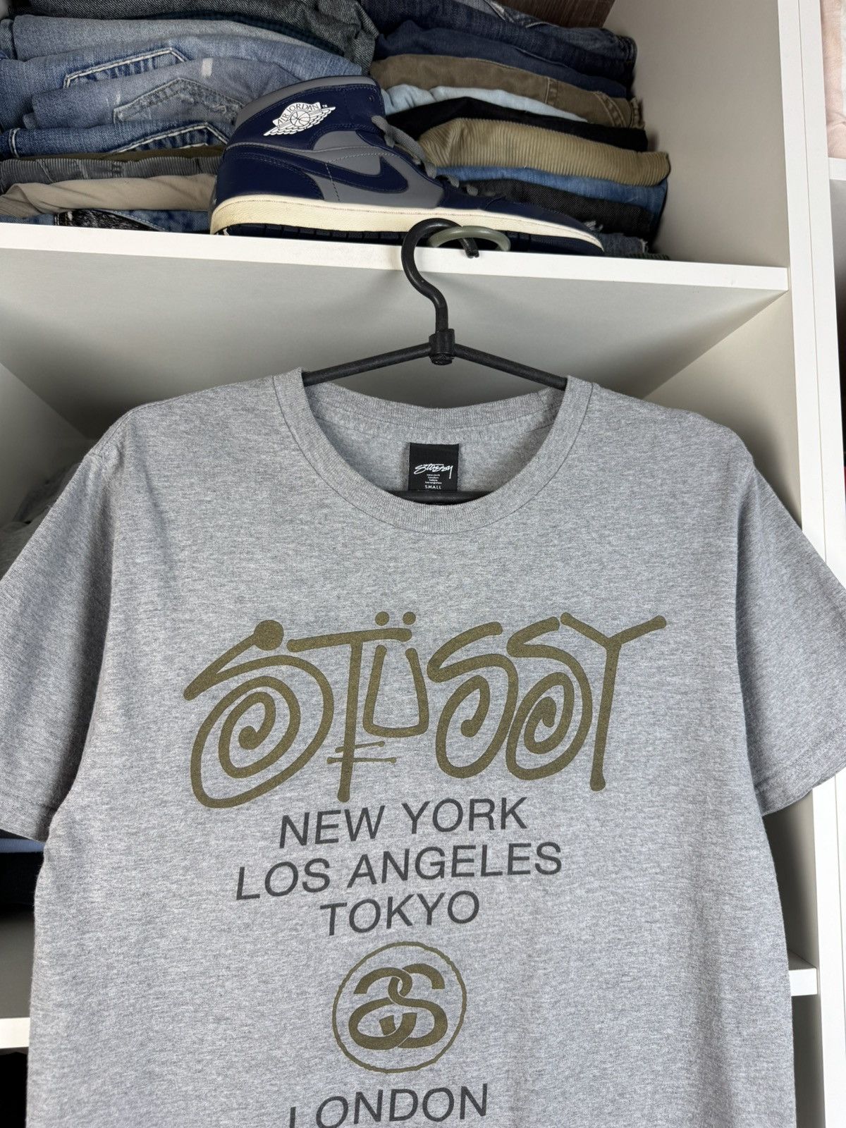 Stussy Stussy World Tour Cities Logo T-Shirt Size US S / EU 44-46 / 1 - 2 Thumbnail