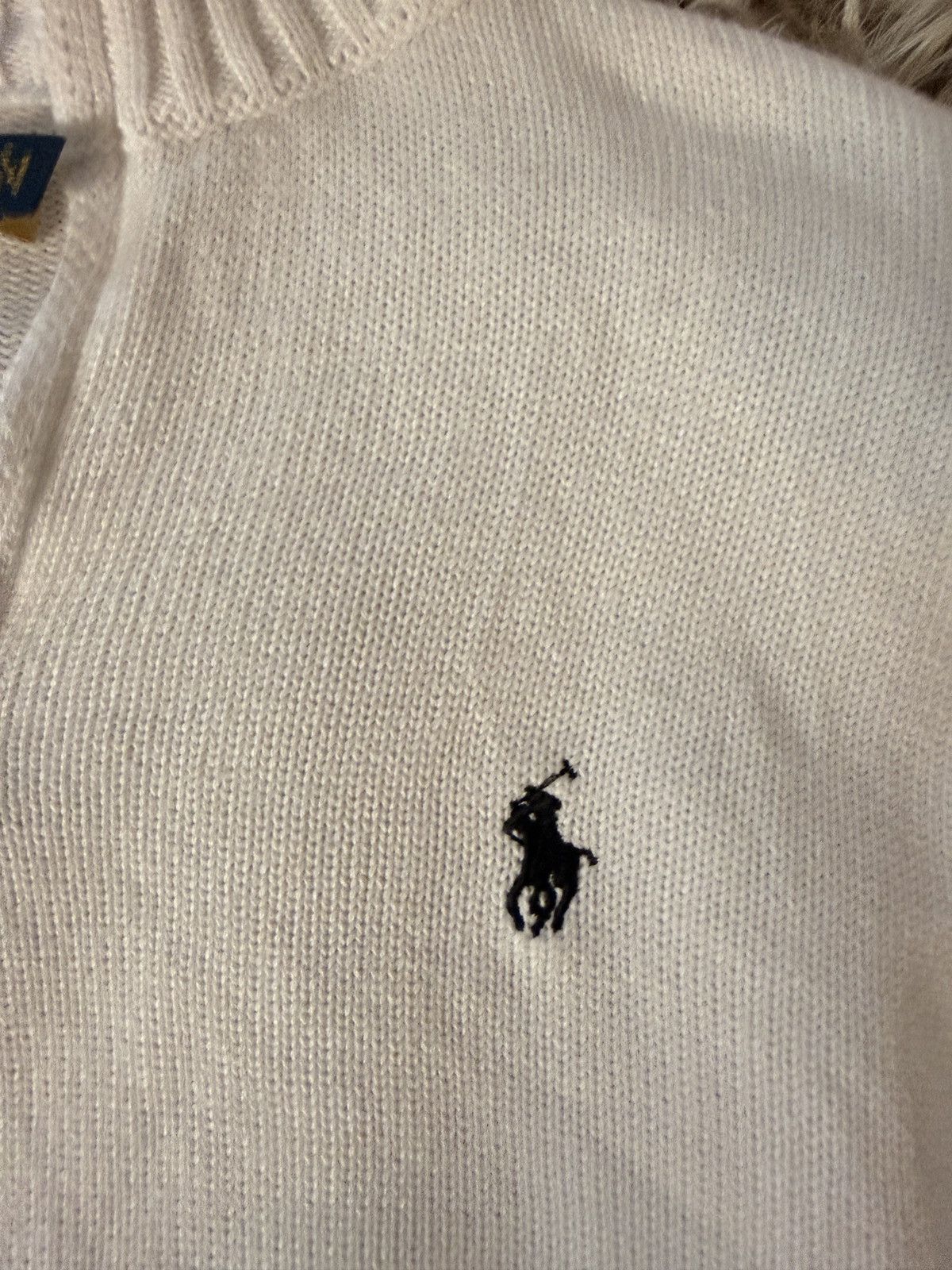Polo quarter zip sweater