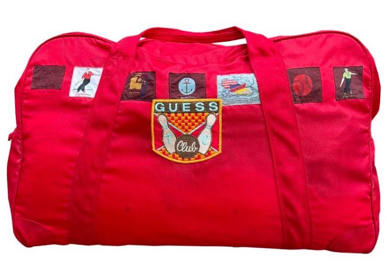 Vintage Guess Jeans Club Duffle Bag