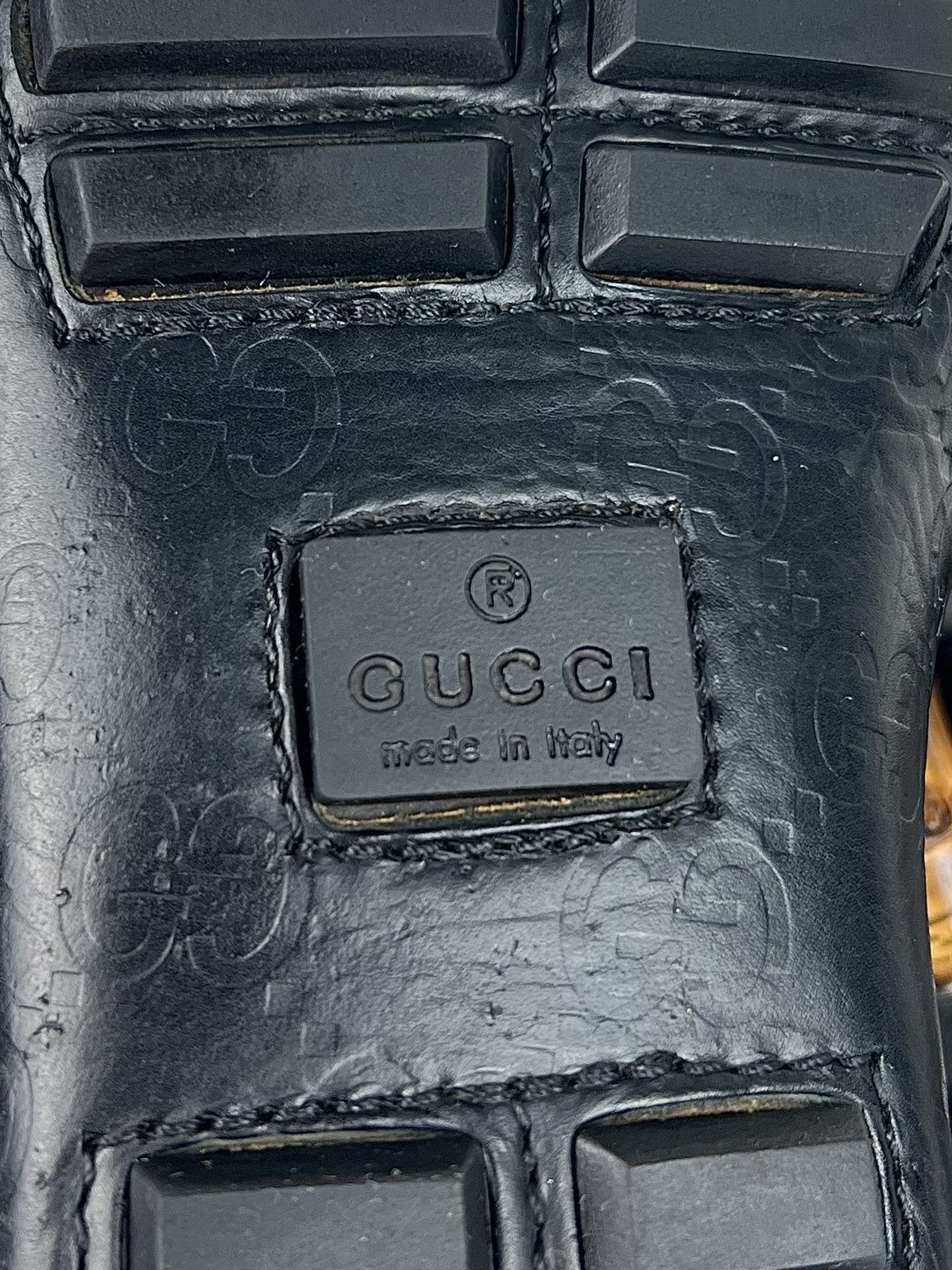 Gucci GUCCI Loafers Leather Shoes HORSEBIT Bamboo GG Monogram Logo Size US 8 / EU 41 - 15 Thumbnail